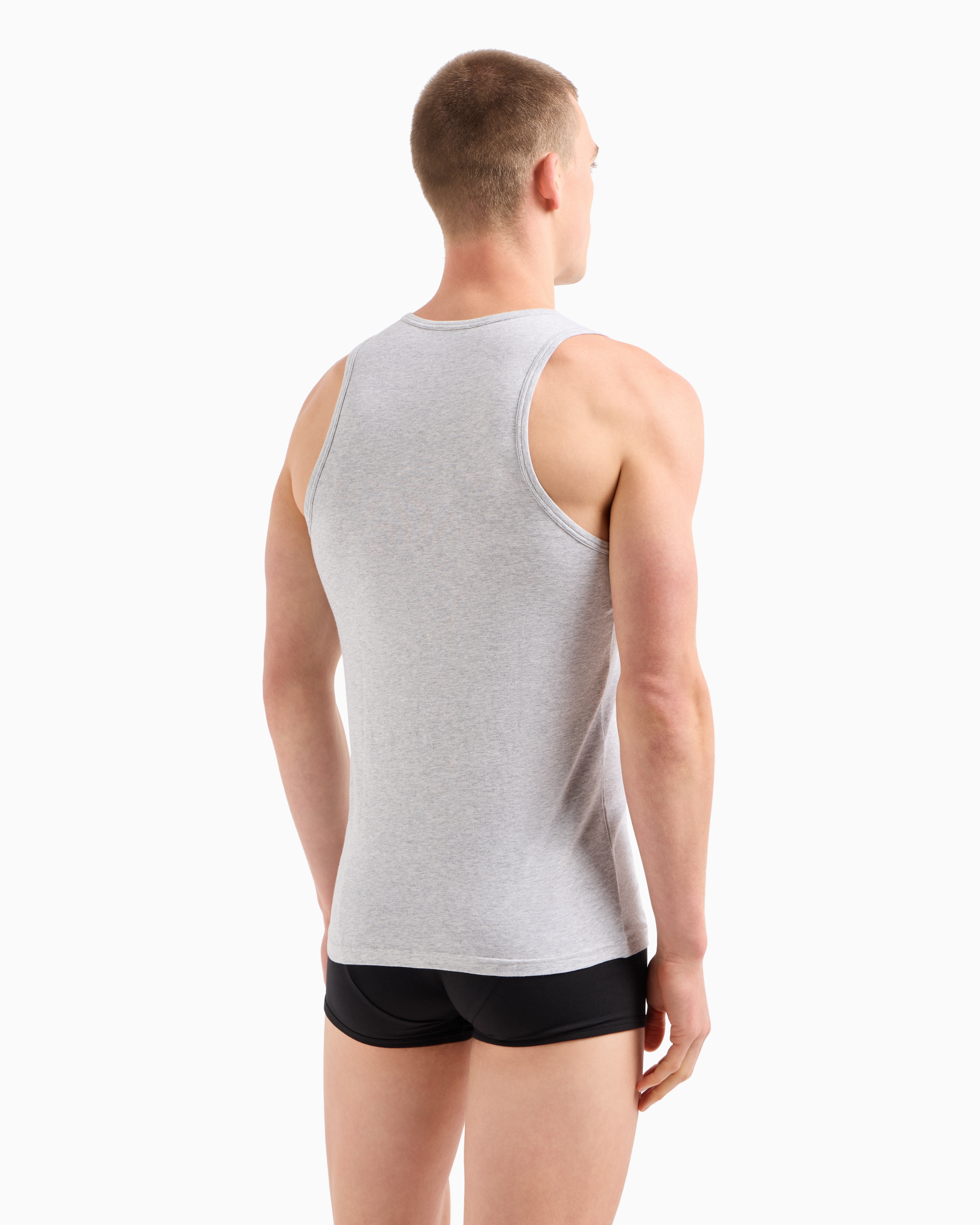 Giorgio Armani グレー系タンクトップ 46サイズ
