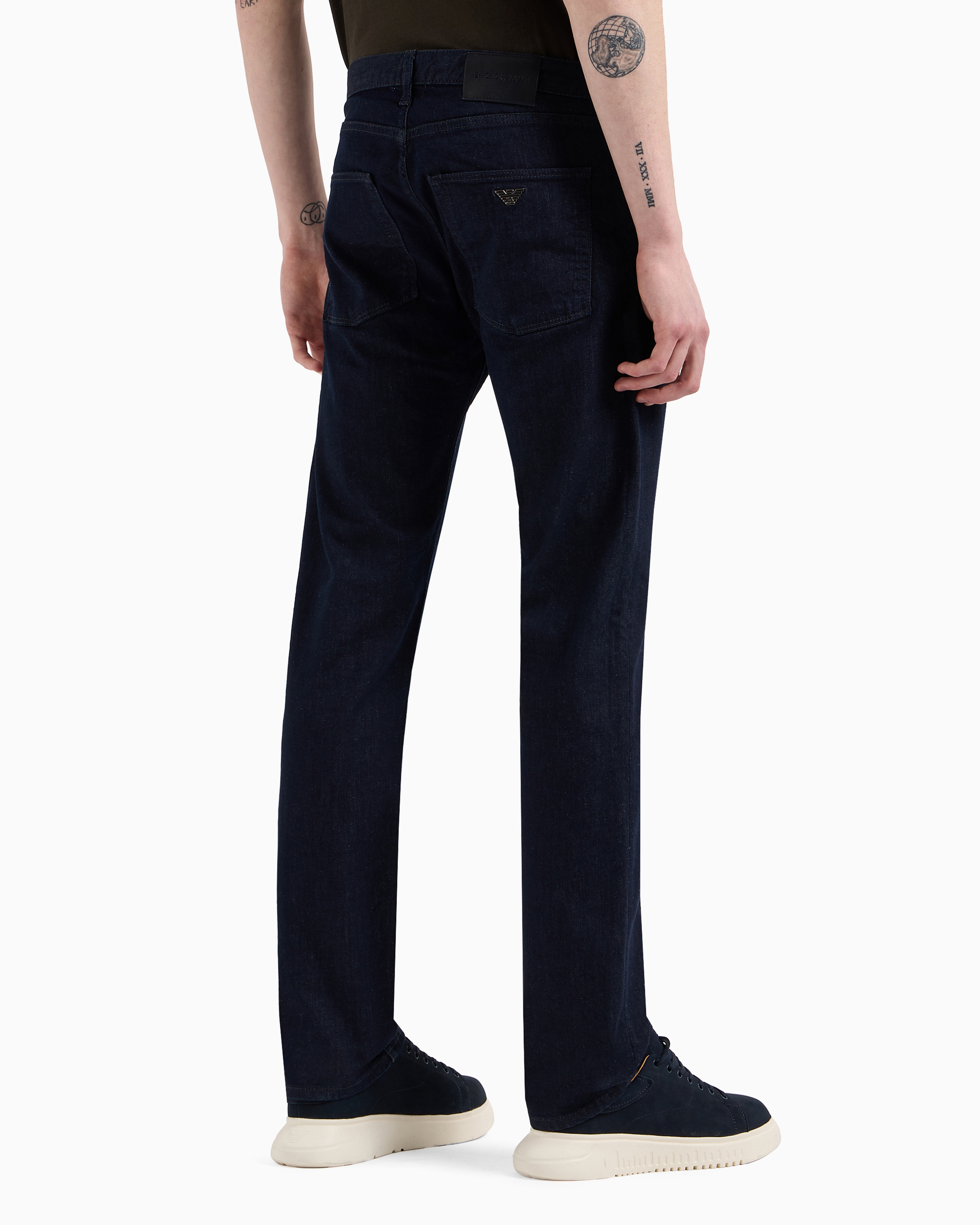 Emporio armani j45 regular tapered jeans online