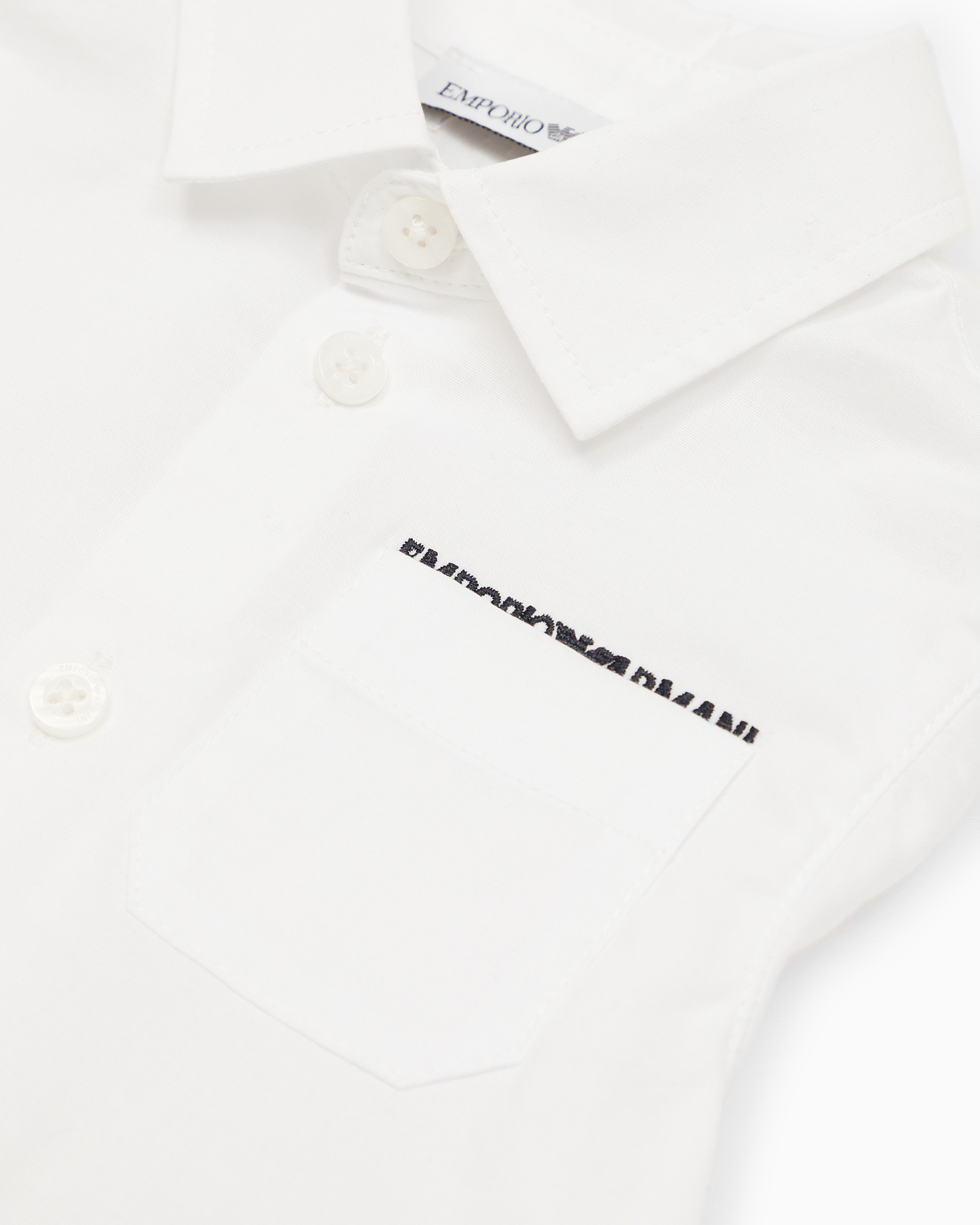 ★Emporio Armanai★Baby Boys コットンロゴBabygrow/1-12M ☆Emporio Armanai☆Baby Boys コットンロゴBabygrow/1-12M