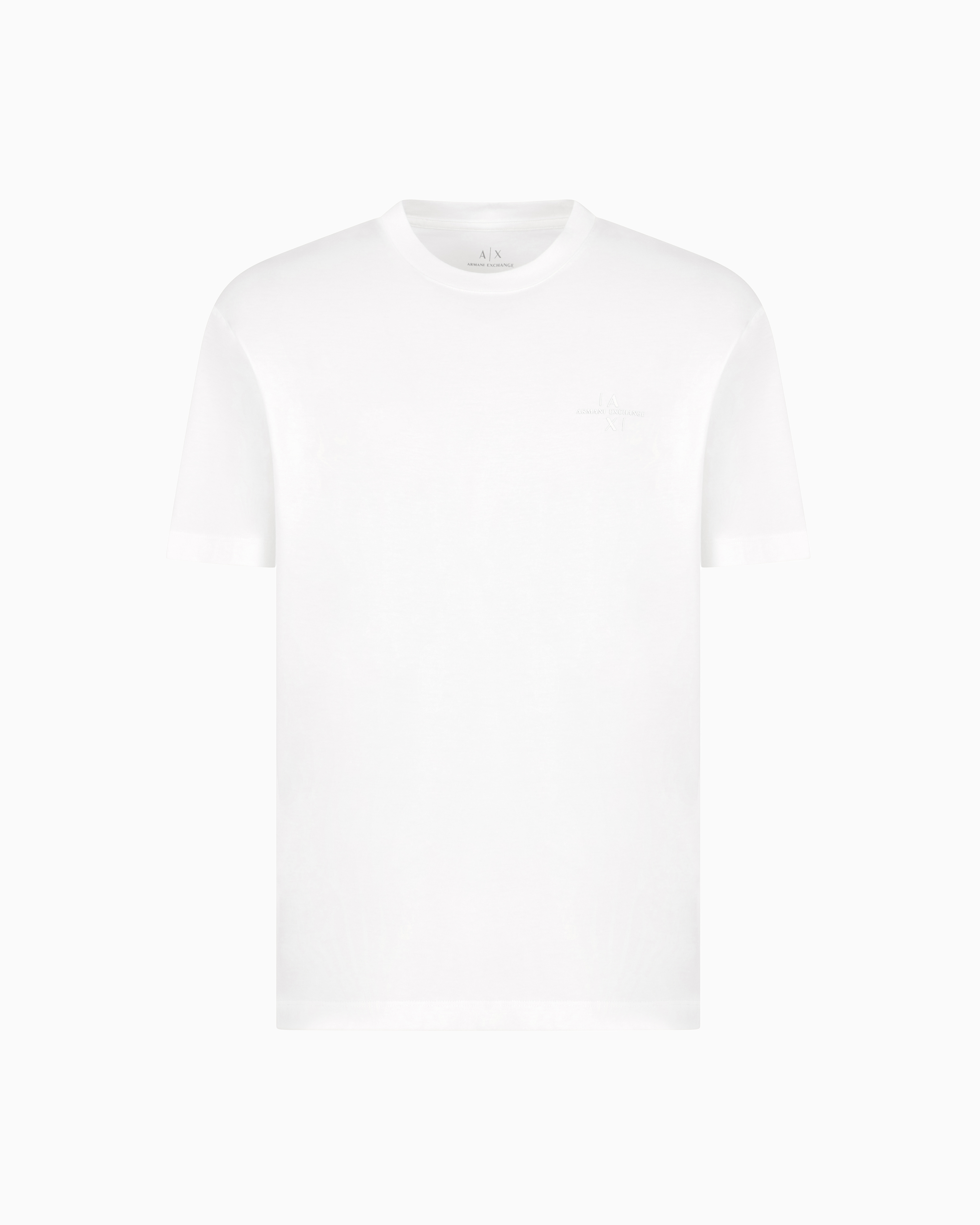 Armani Exchange Regular Fit T-shirts In White