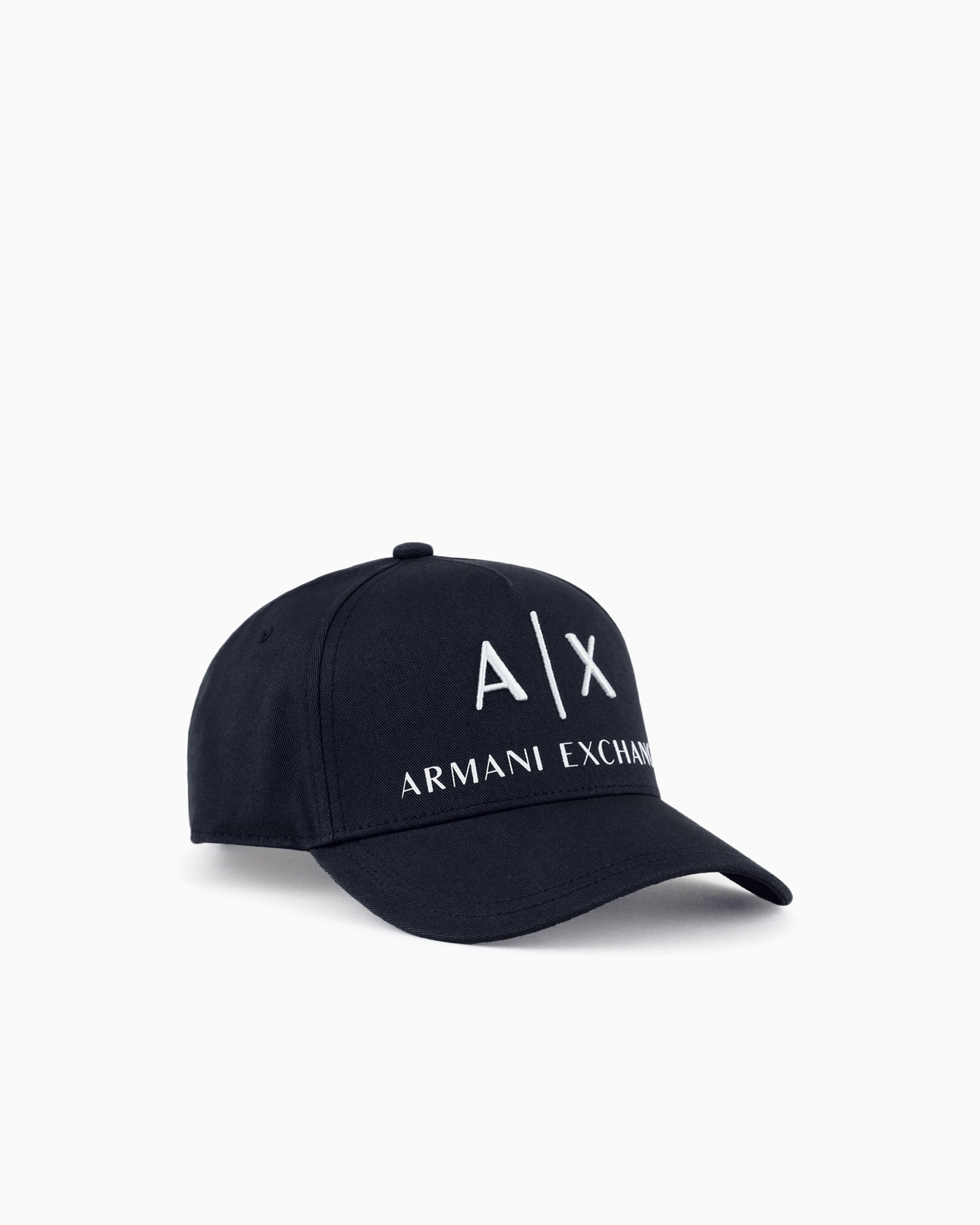 Armani Exchange Blue Visor Cap With Logo Tu
