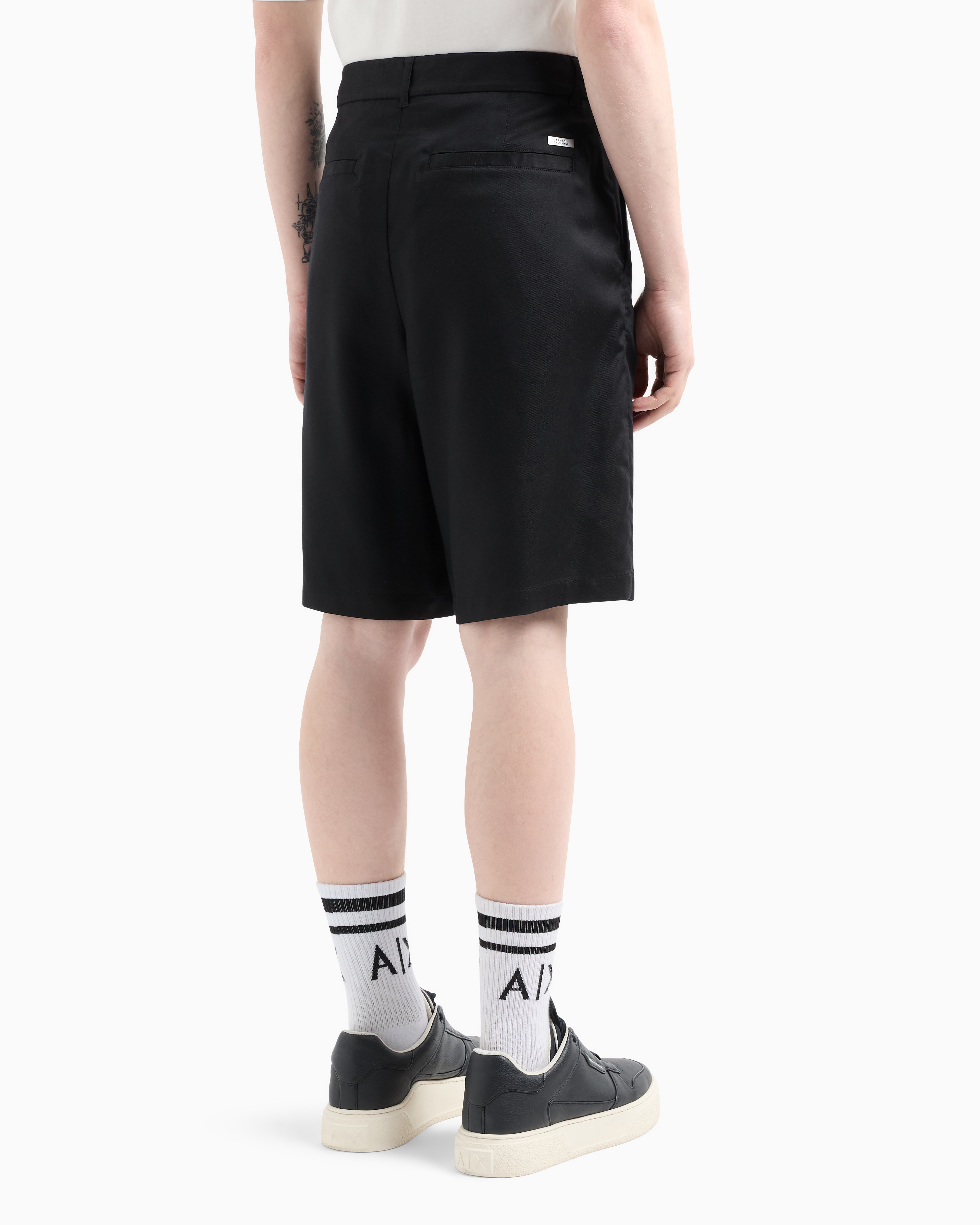 Lyocell Bermuda Shorts