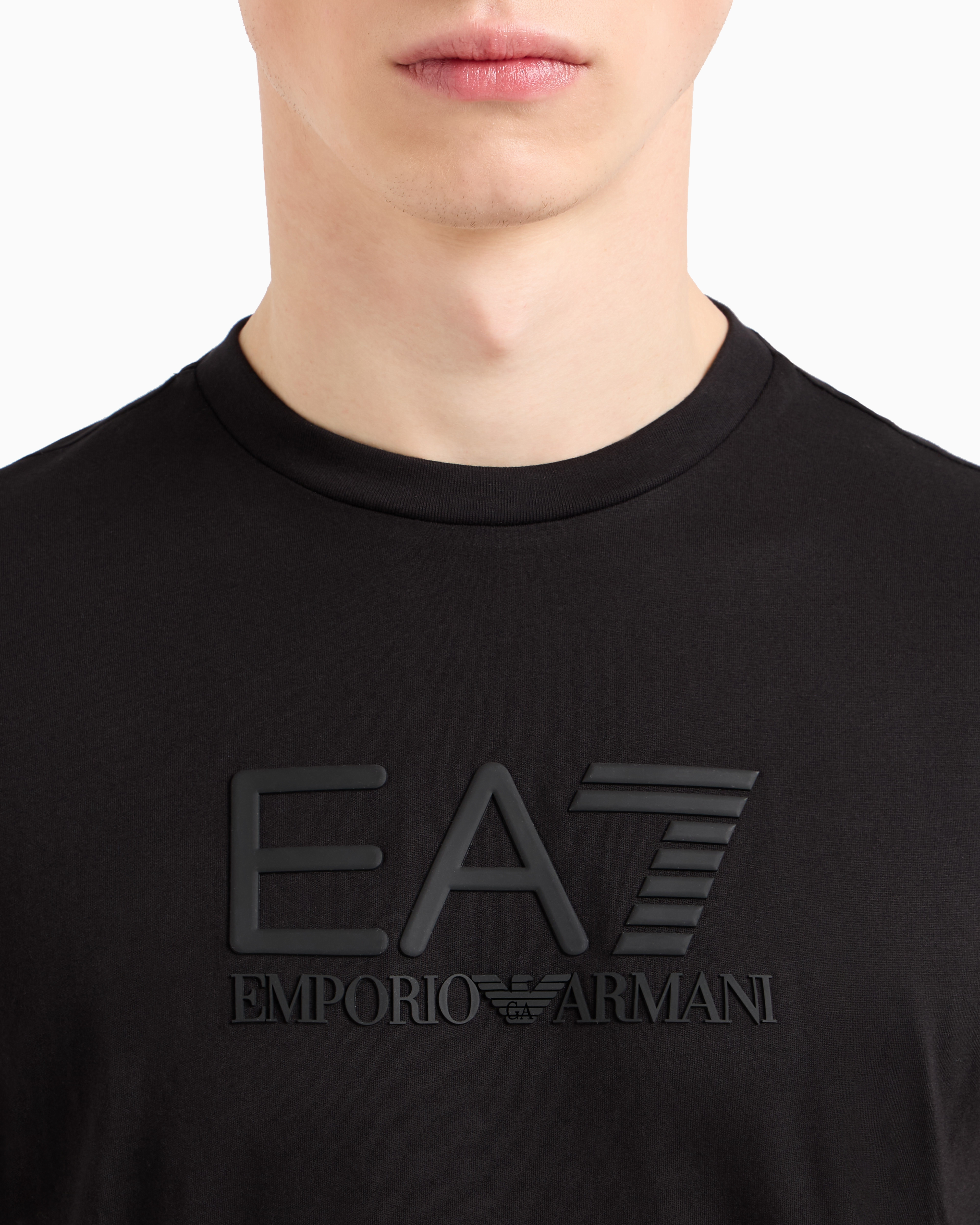 Visibility cotton crew-neck T-shirt | EA7