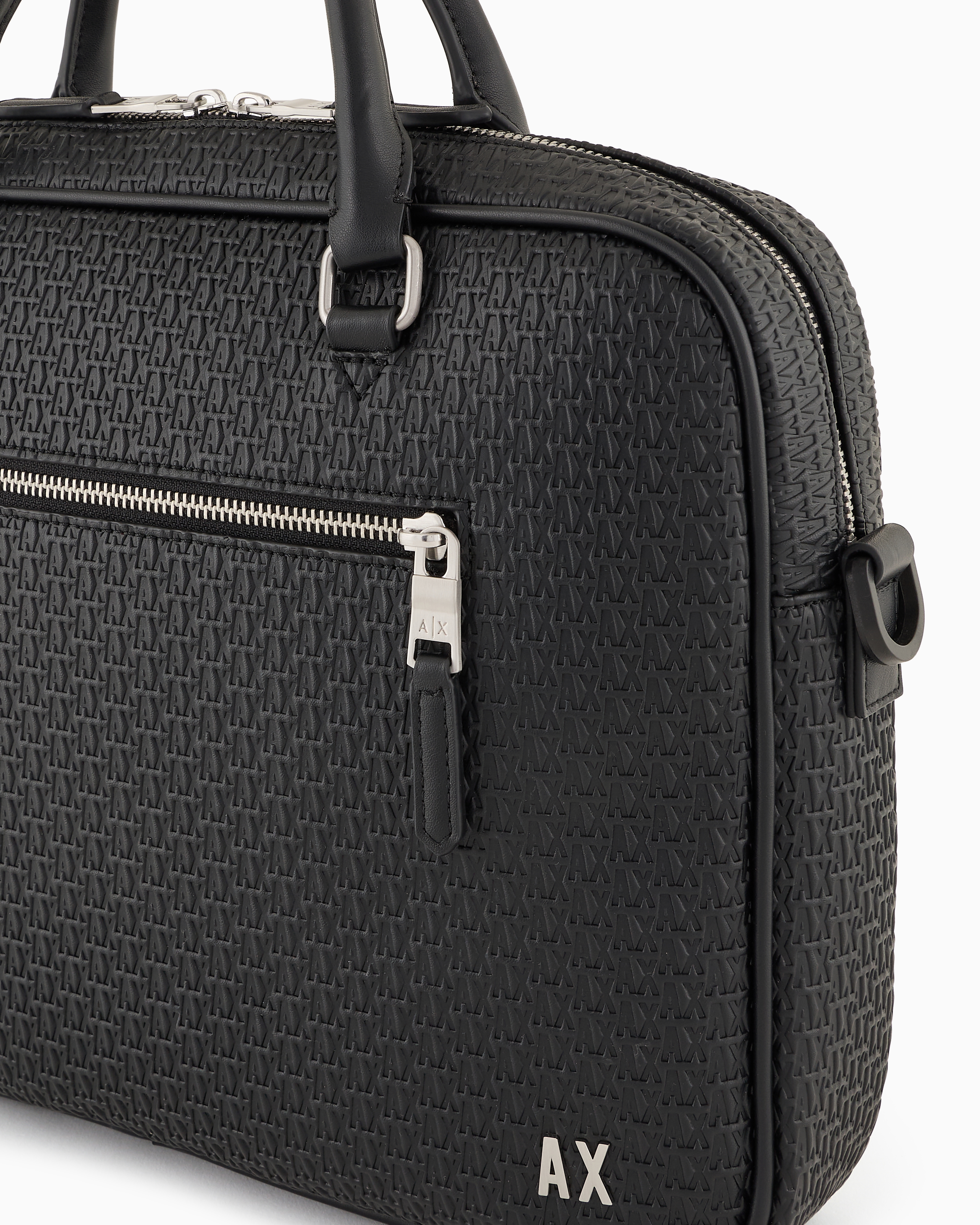 Briefcase with removable shoulder strap | Armani Exchange