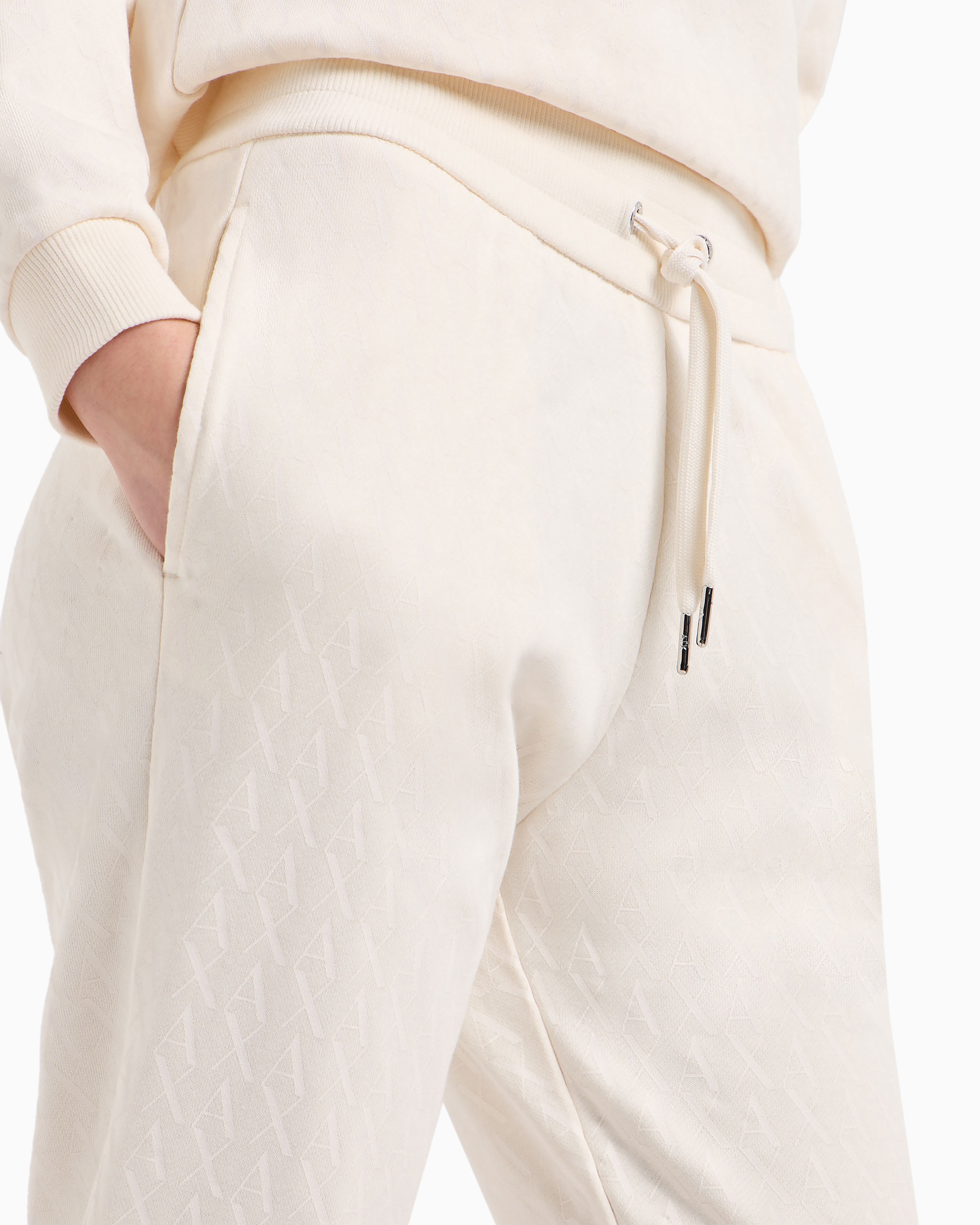 パンツ GIORGIO ARMANI Eco-viscose e cupro trouser with pinces Rosa Gabardine trousers | Emporio Armani