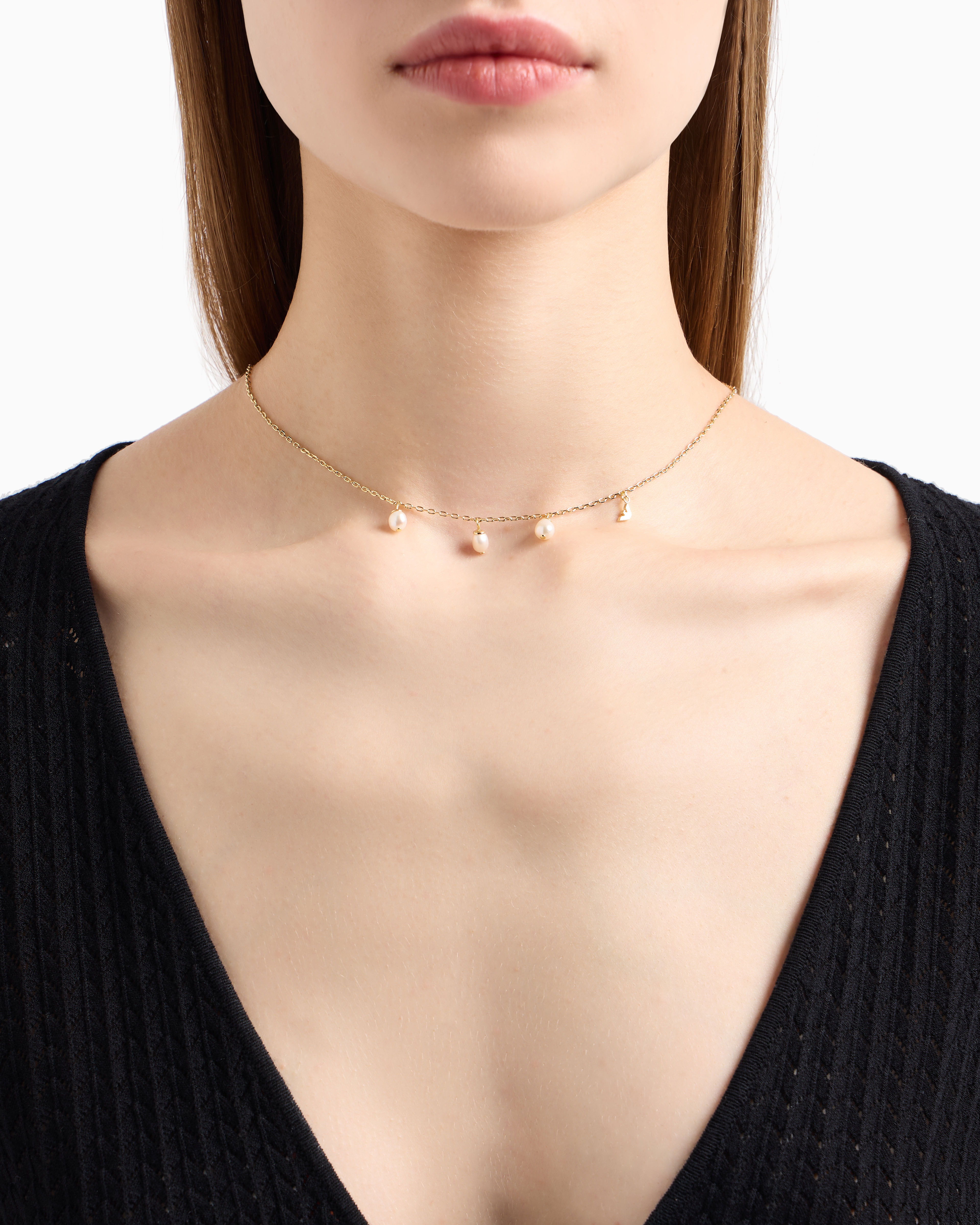 Emporio Armani Necklaces In Multicoloured