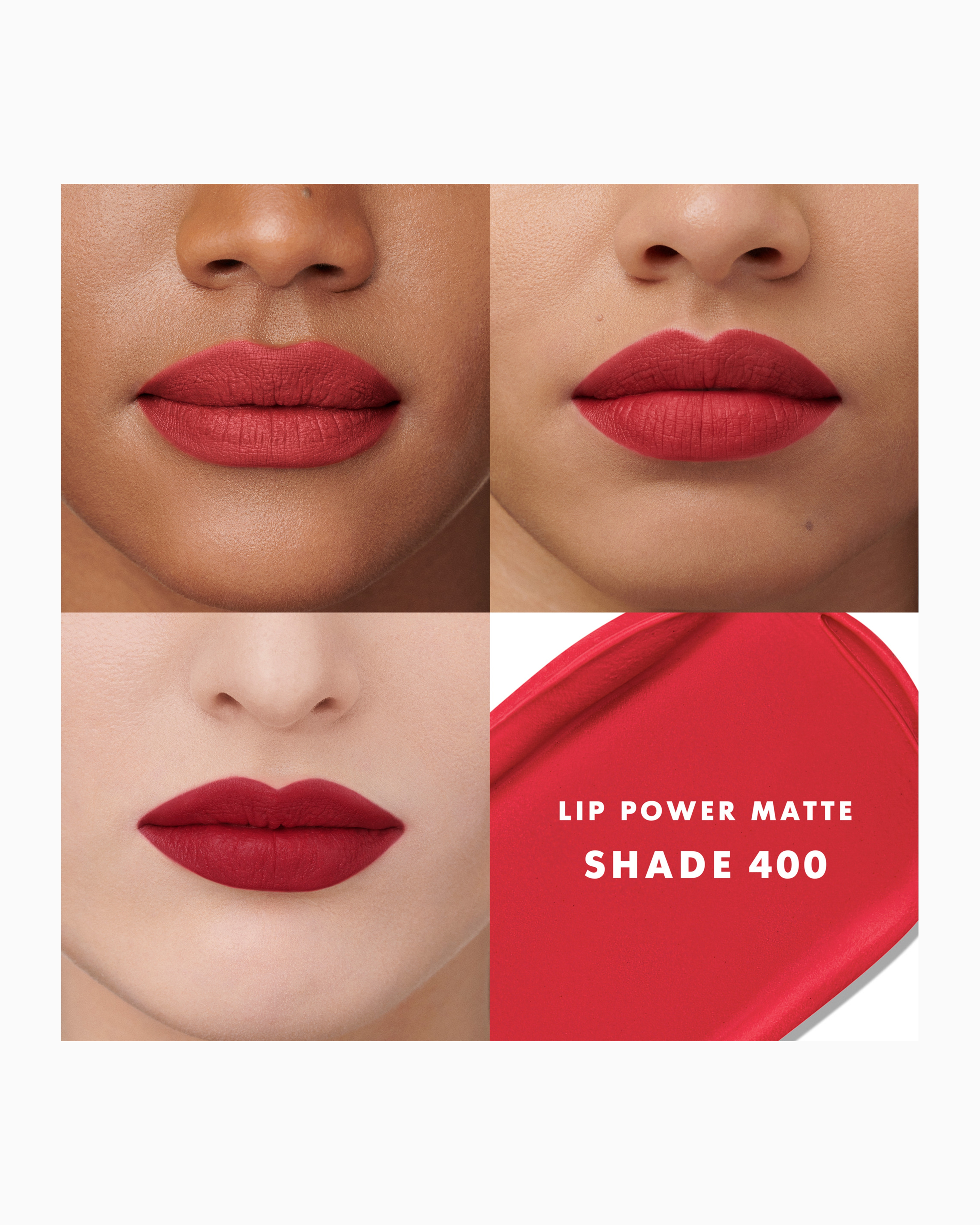 400 - Four Hundred, Lip Power Matte Long-Lasting Lipstick