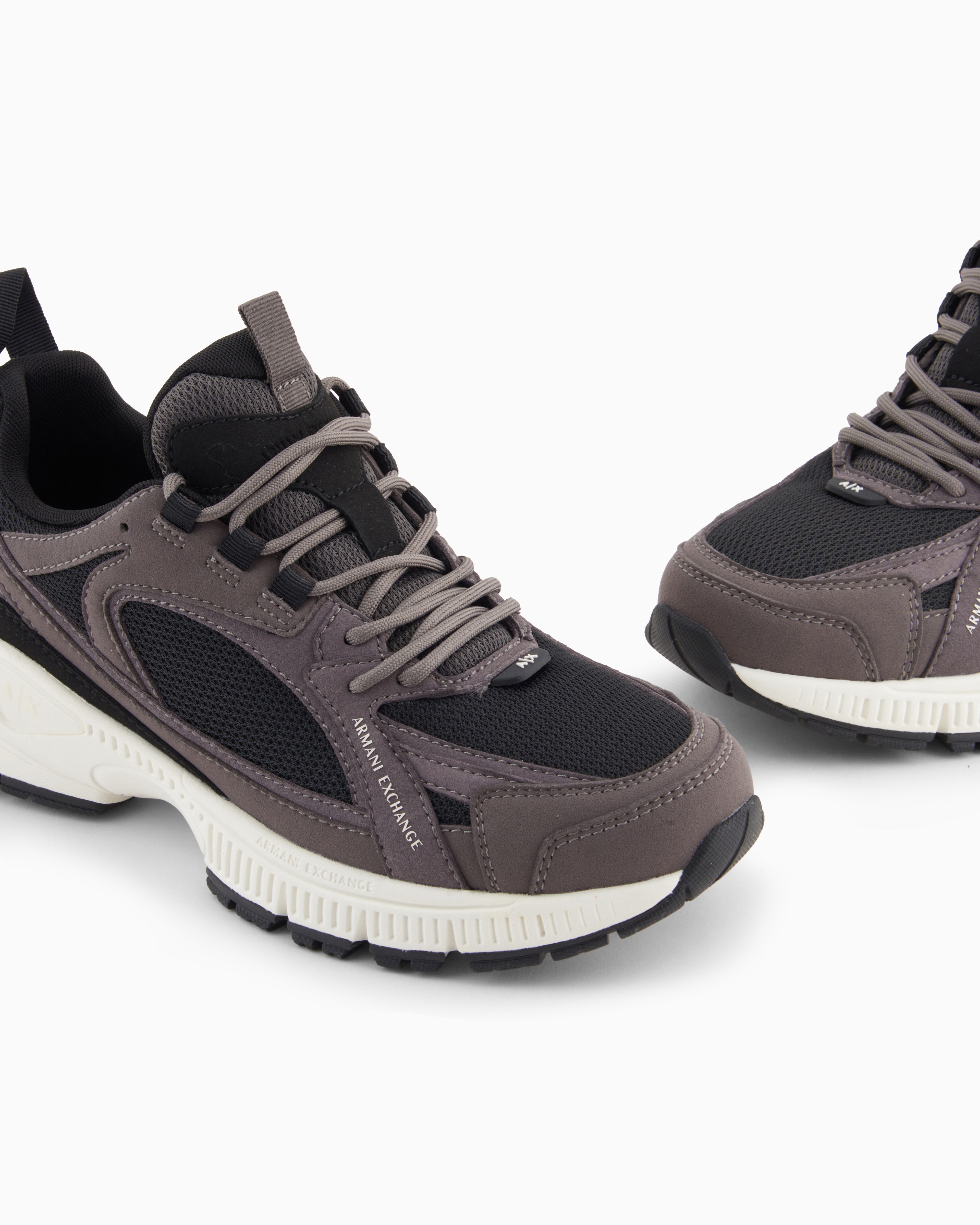 Armani Exchange Sneakers In Black