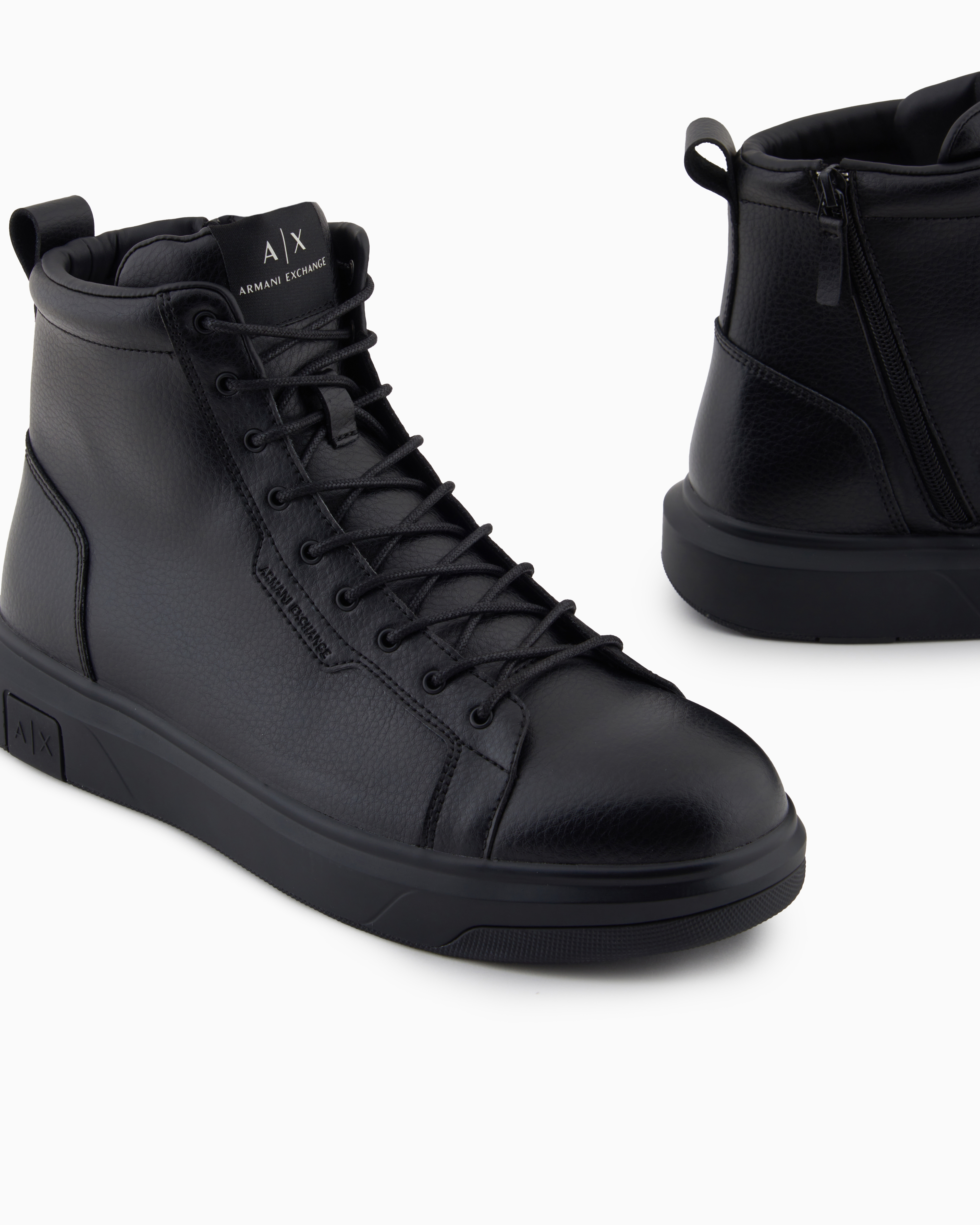 Armani Exchange - Boots, Man, Black, Size: