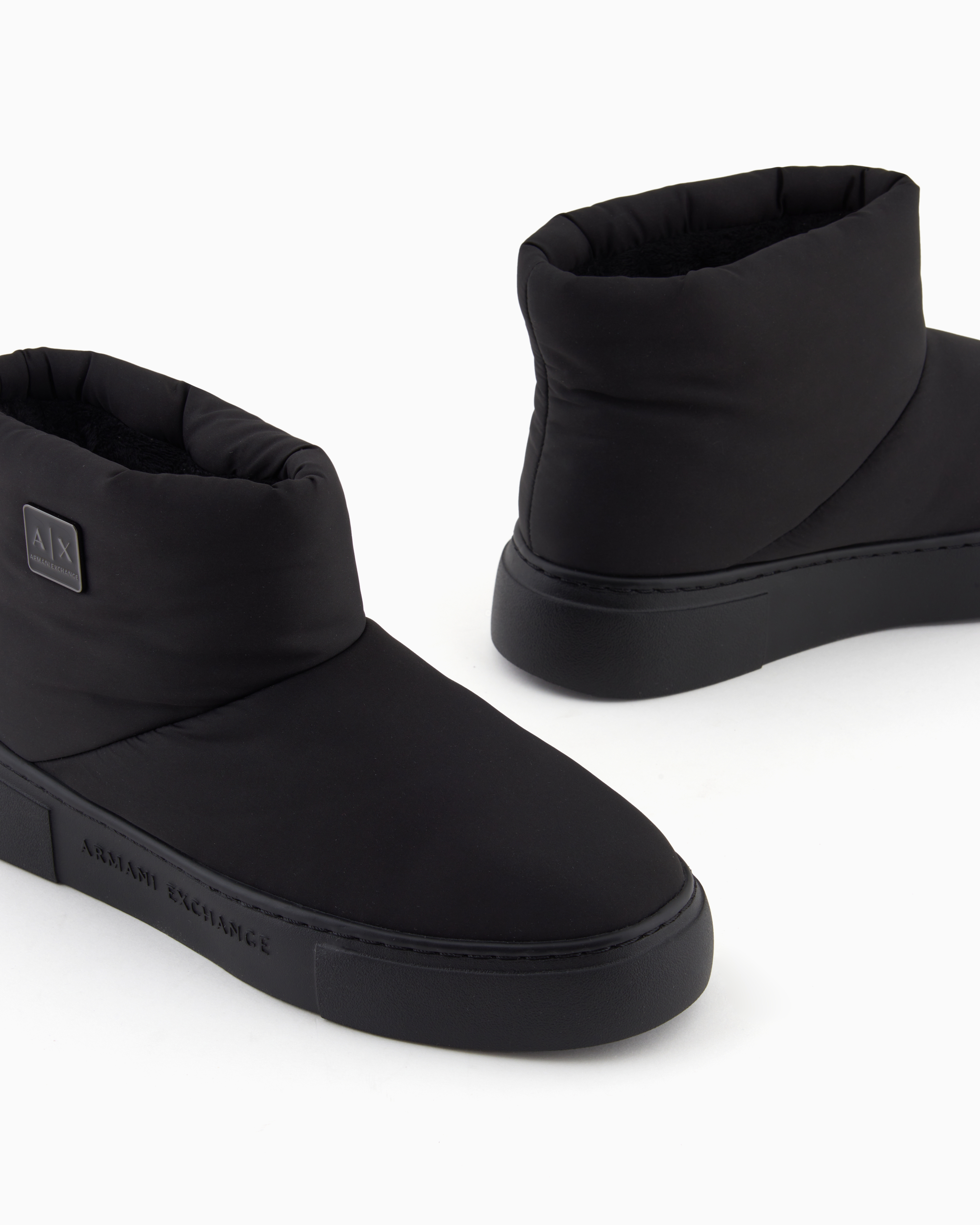 Armani Exchange - Booties, Woman, Black, Size: