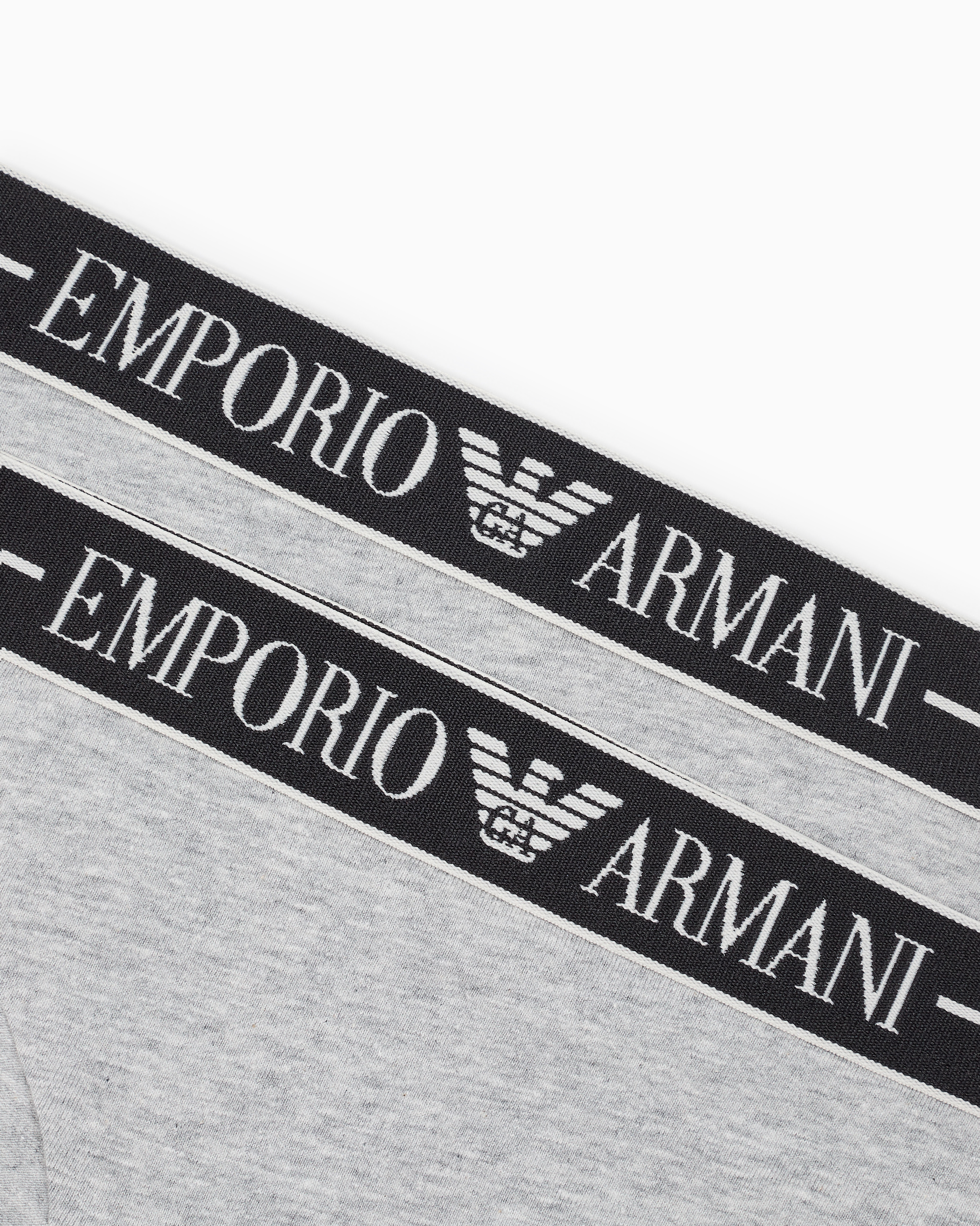[EMPORIO ARMANI UW] コットンEST.1981光沢ロゴバンドブリーフ EMPORIO ARMANI ICONIC LOGOBAND STRETCH COTTON BRIEF アイ