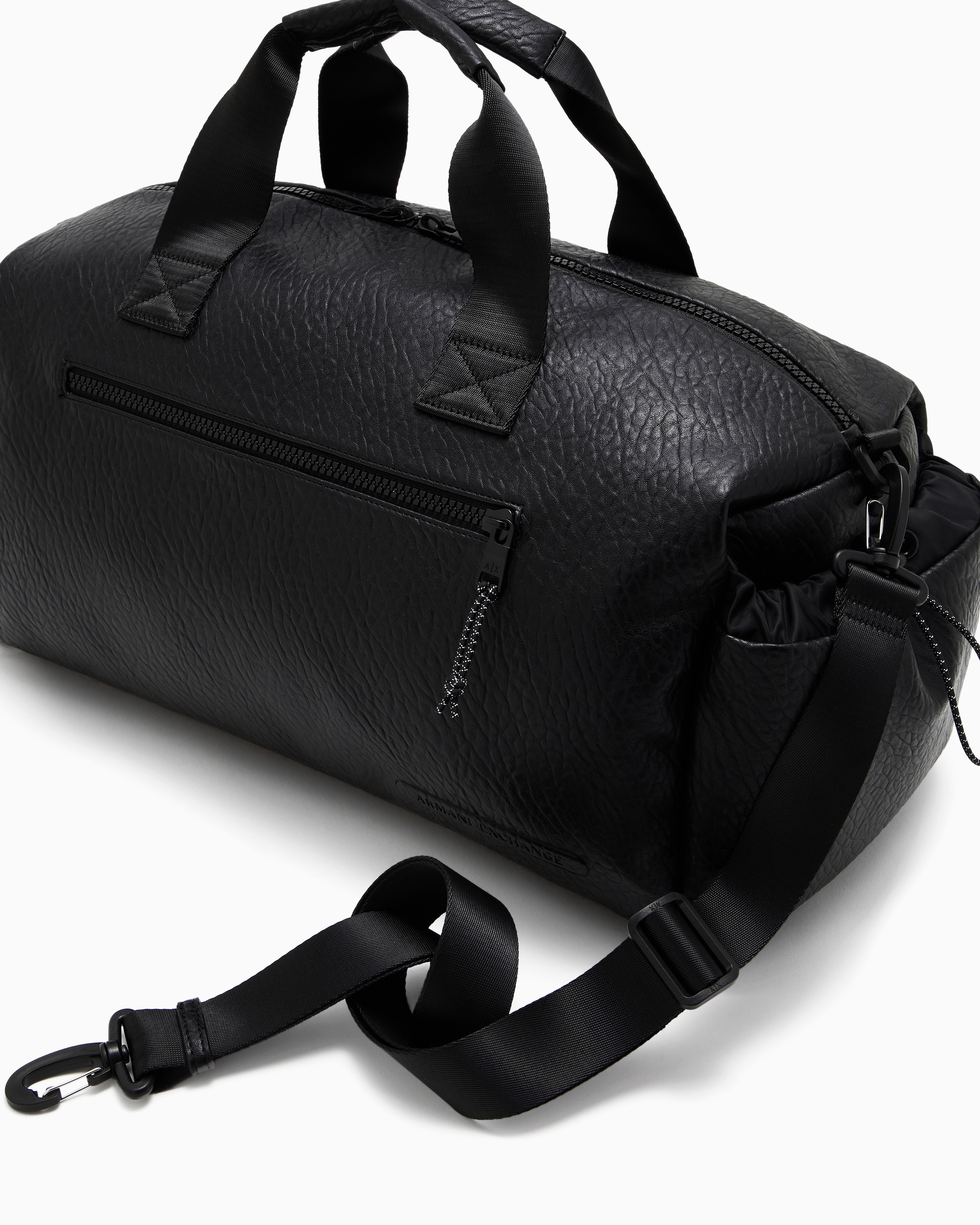 Armani Exchange Duffle Bags In Black