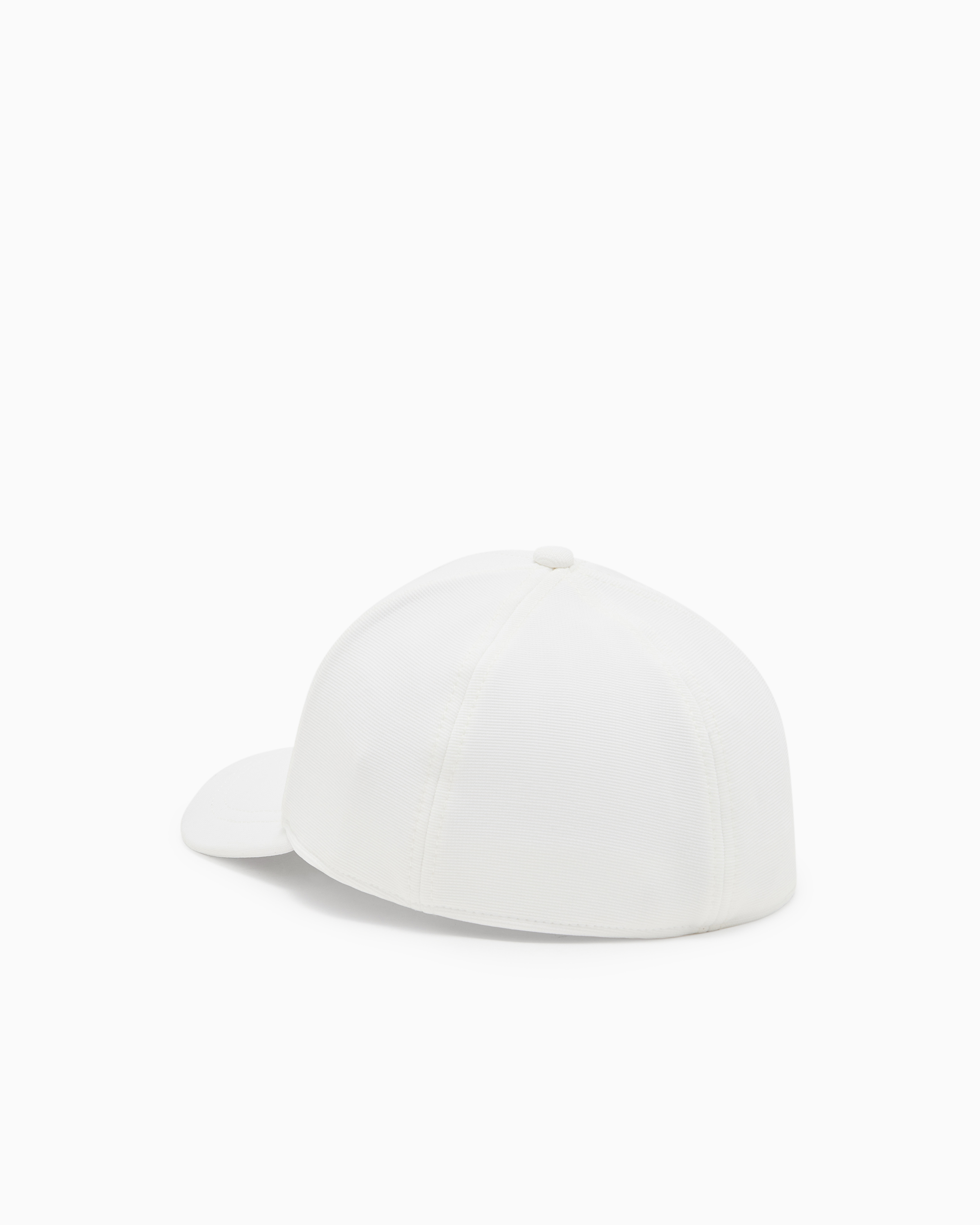 Armani Exchange Cap With Visor And Logo In White