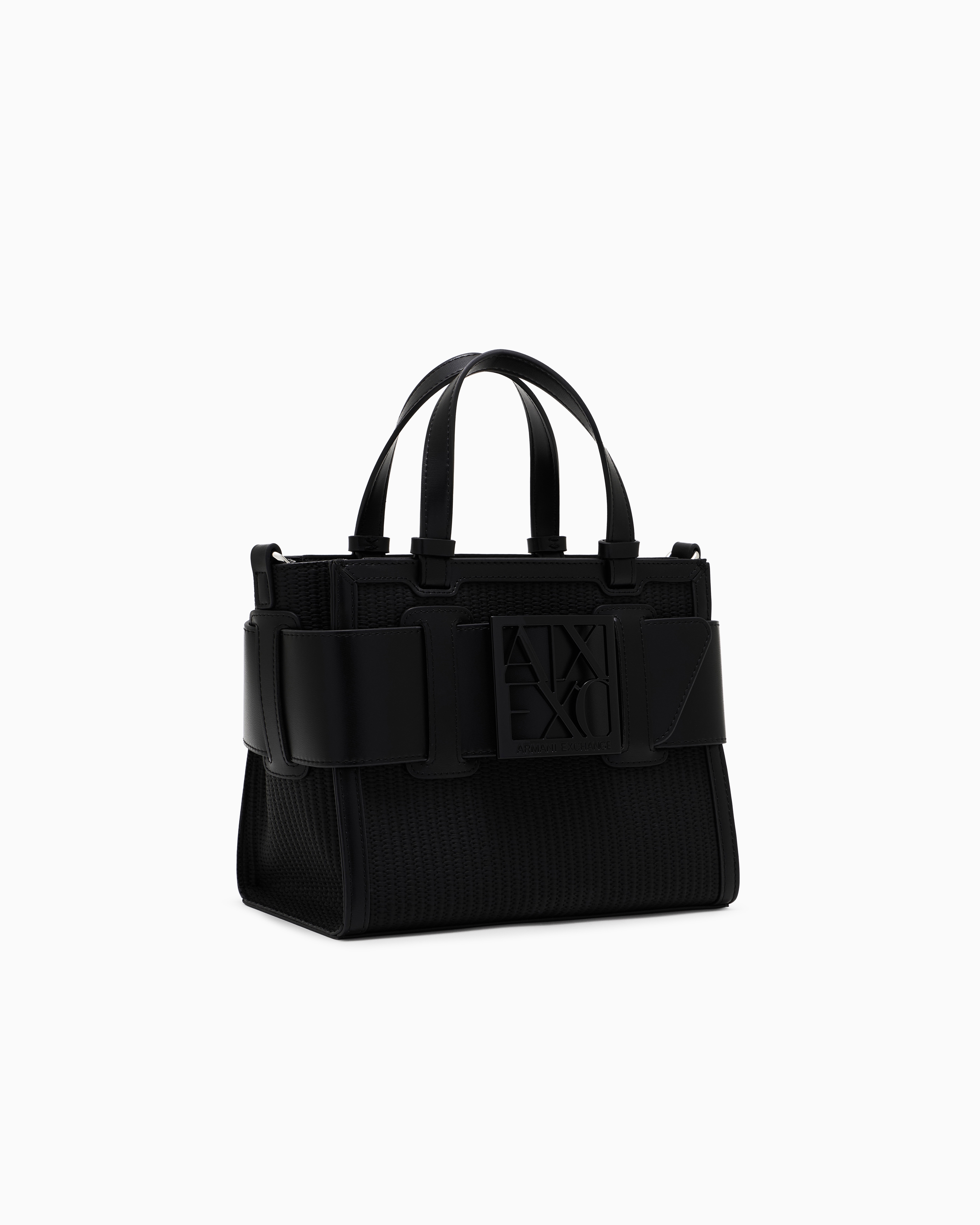 Armani Exchange Shoppers In Black