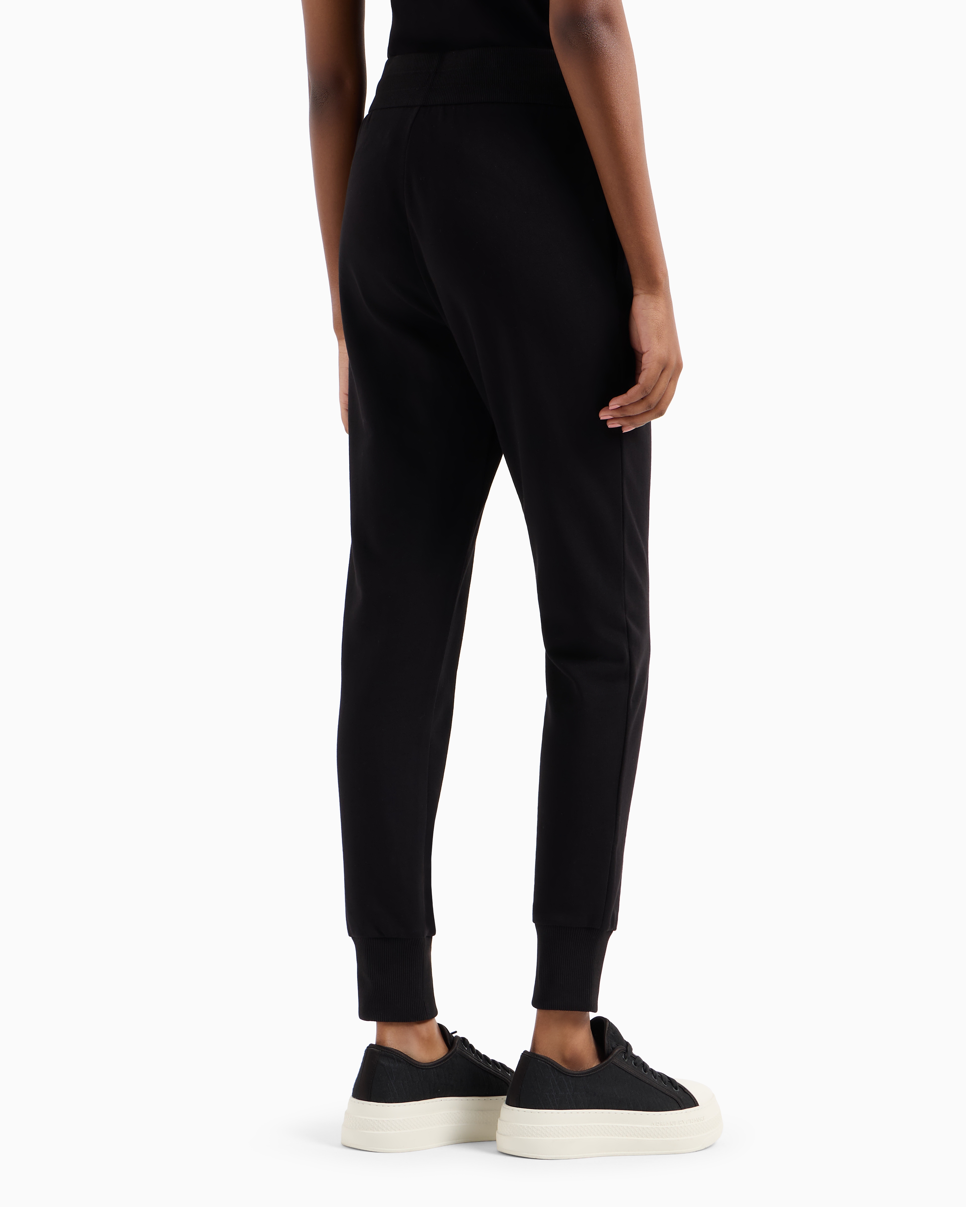 Armani Exchange - Sweatpants, Woman, Black, Size: