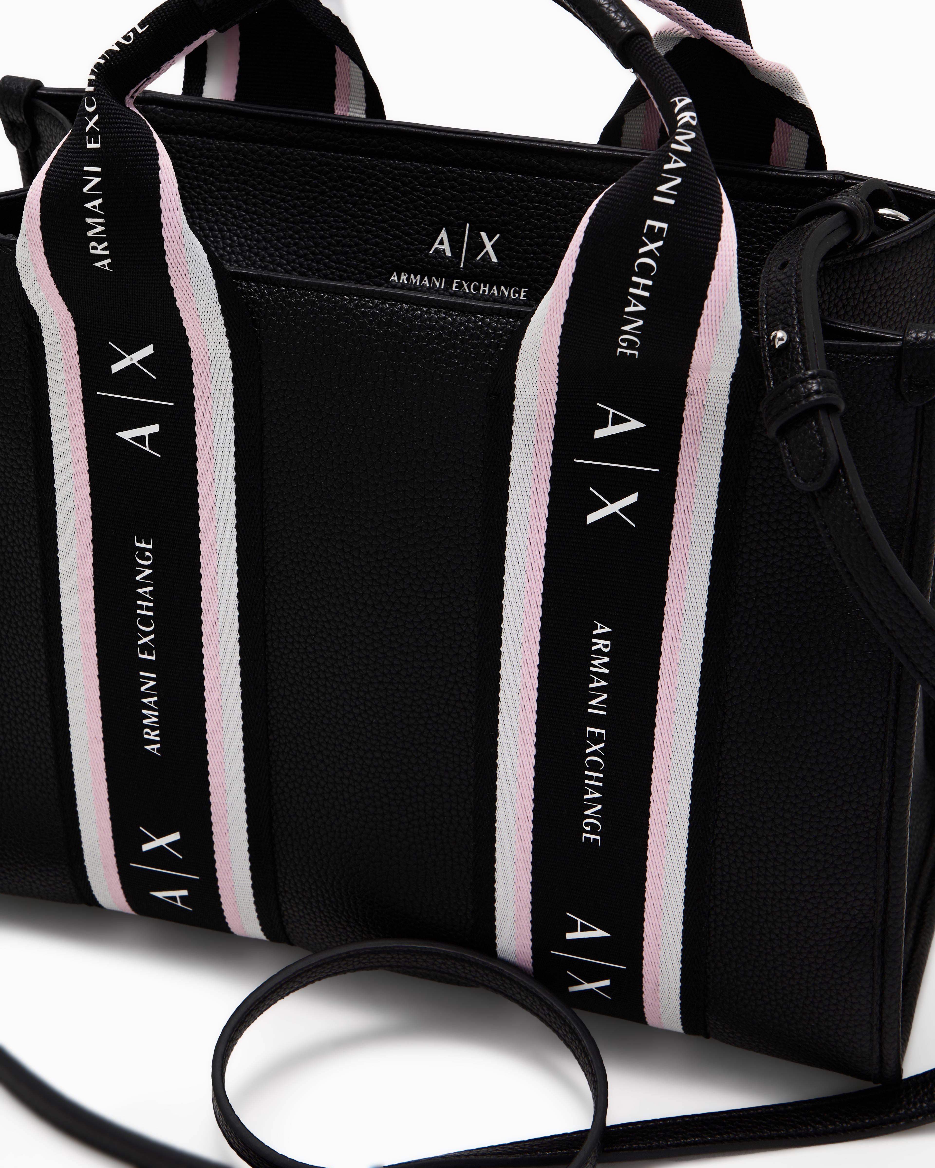 Armani Exchange Shoppers In Black