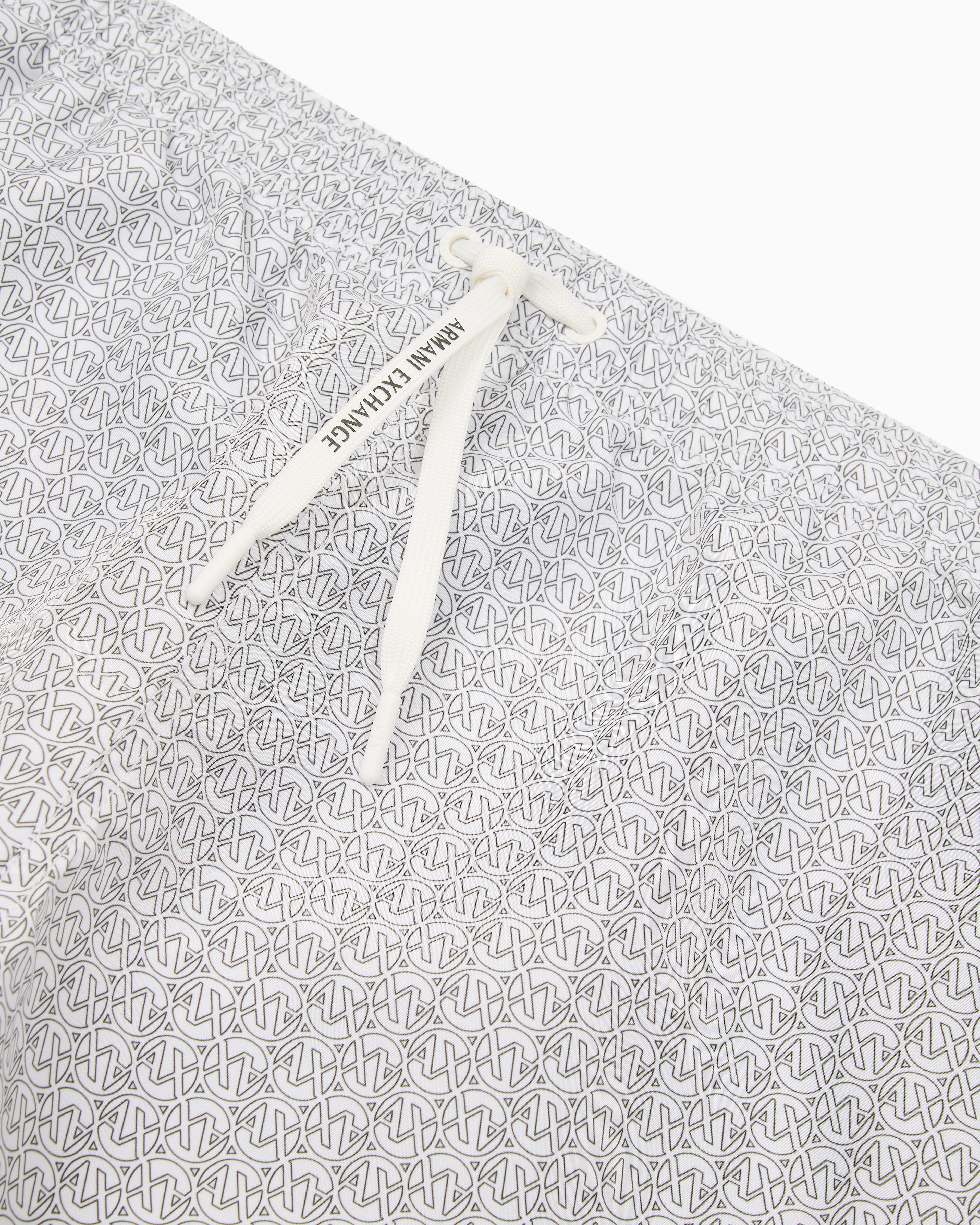 Armani Exchange Beachwear Boxers In White
