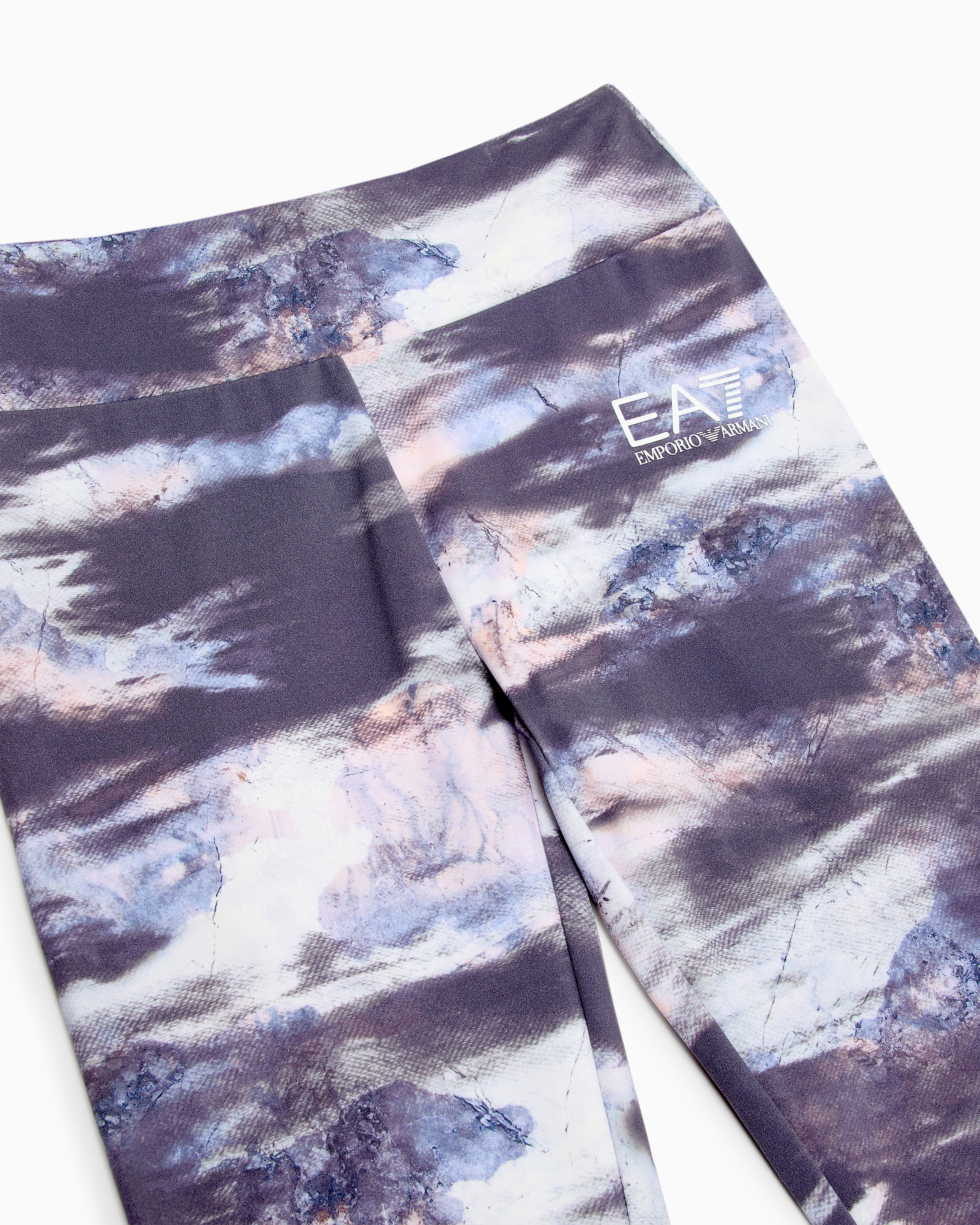 EA7 DYNAMIC ATHLETE GIRL LEGGINGS IN VIGOR7 TECHNICAL FABRIC