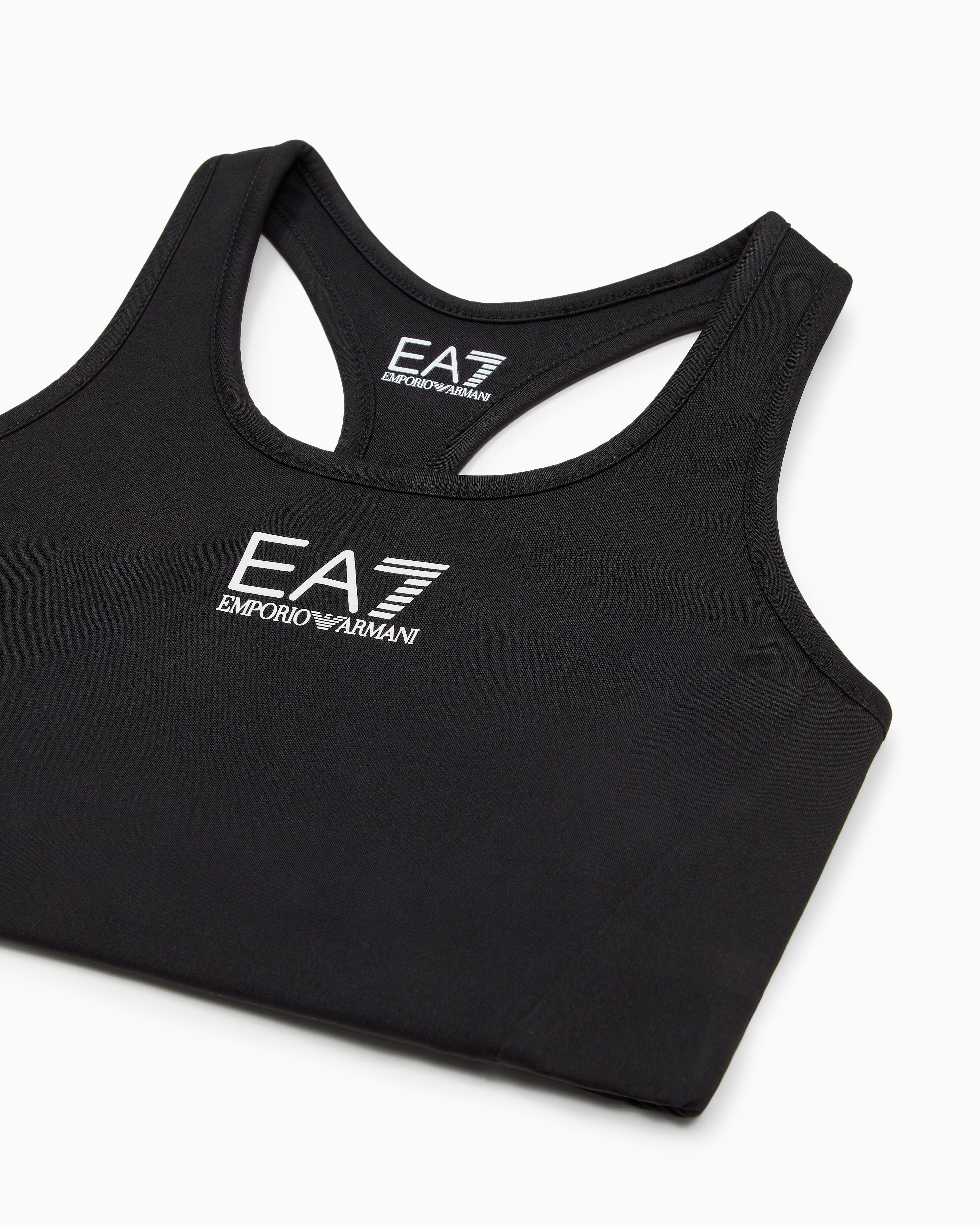 EA7 DYNAMIC ATHLETE GIRL SPORTS BRA IN VIGOR7 TECHNICAL FABRIC