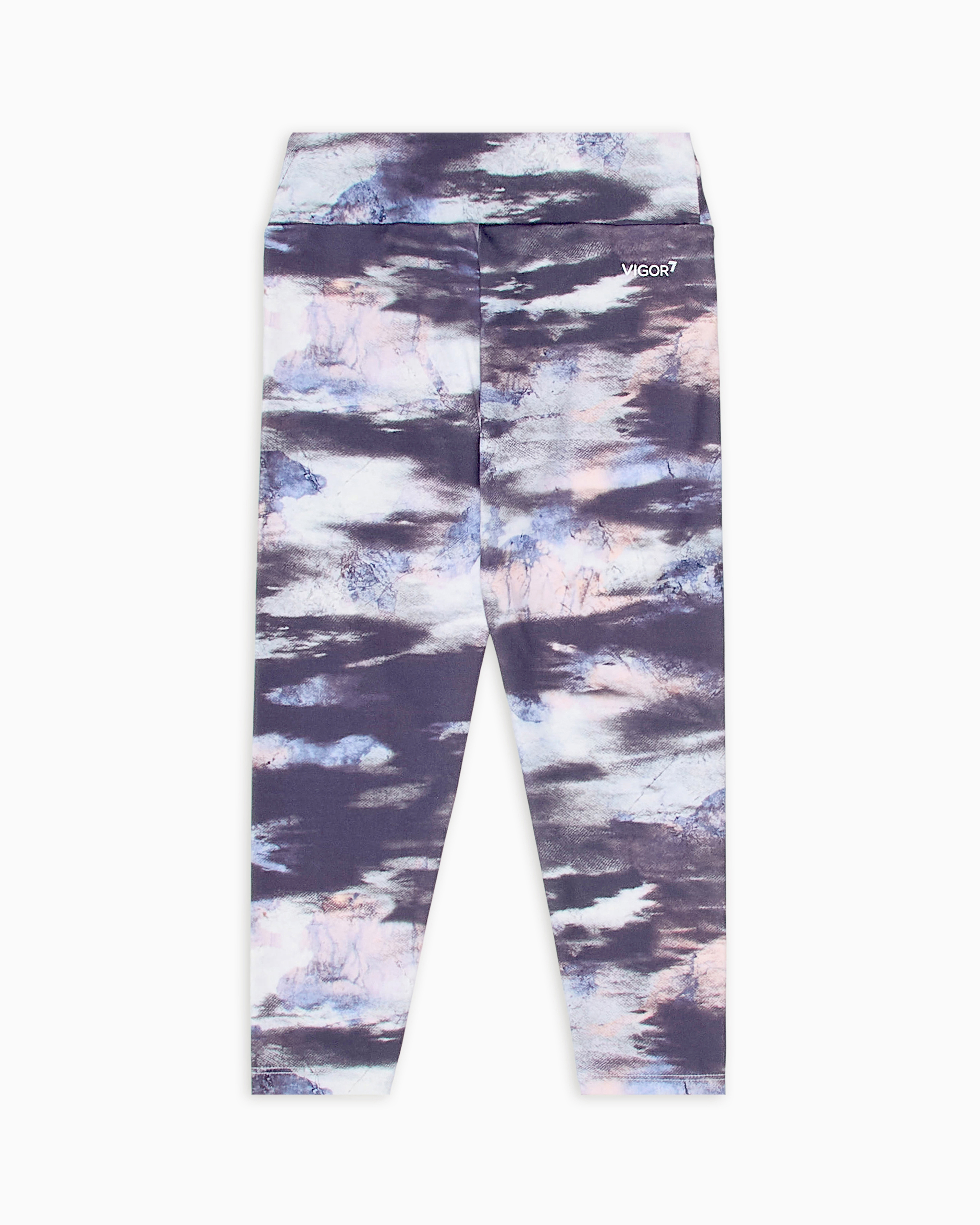 EA7 DYNAMIC ATHLETE GIRL LEGGINGS IN VIGOR7 TECHNICAL FABRIC