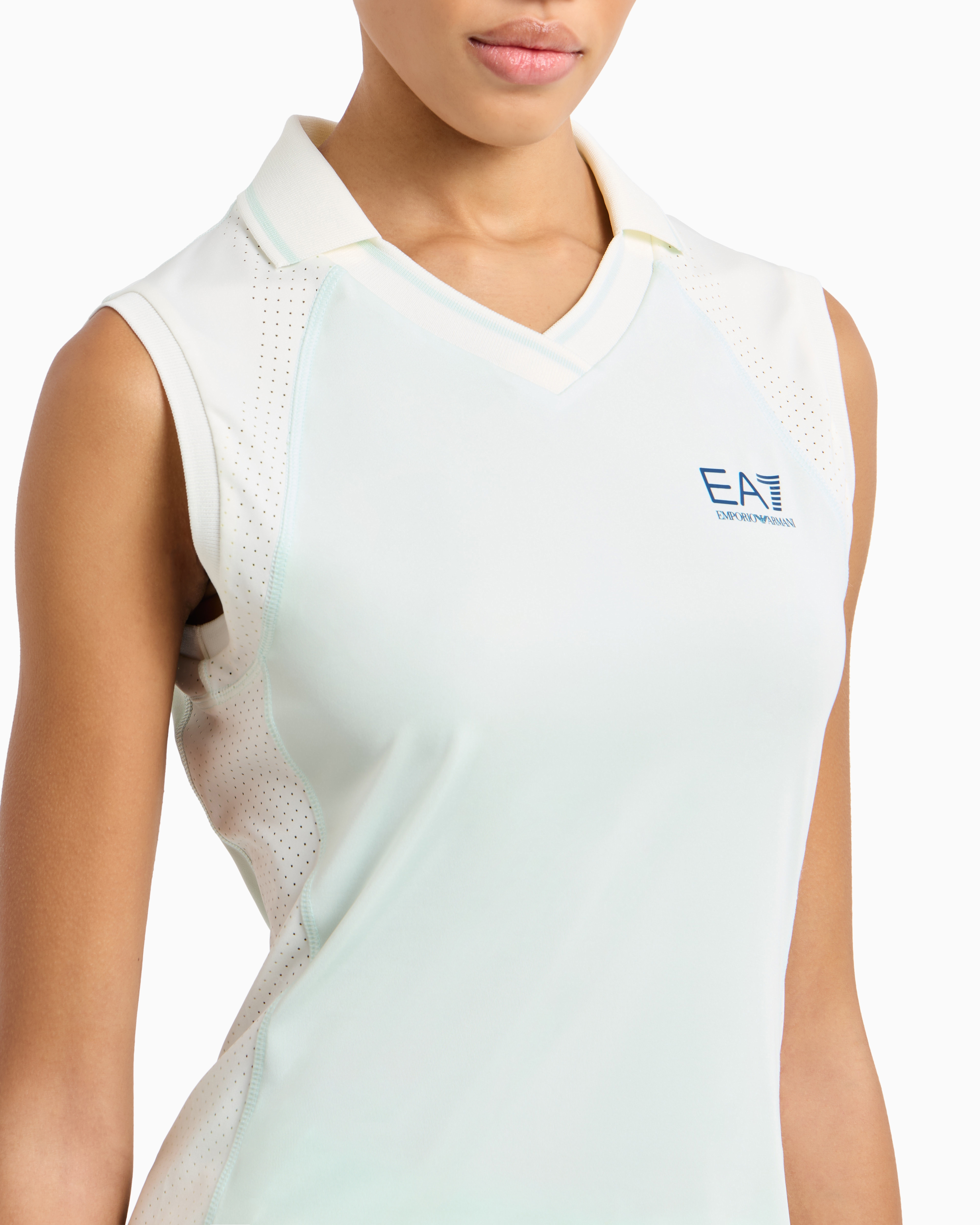 アルマーニ　テニス Tennis Pro top in VENTUS7 technical fabric | EA7