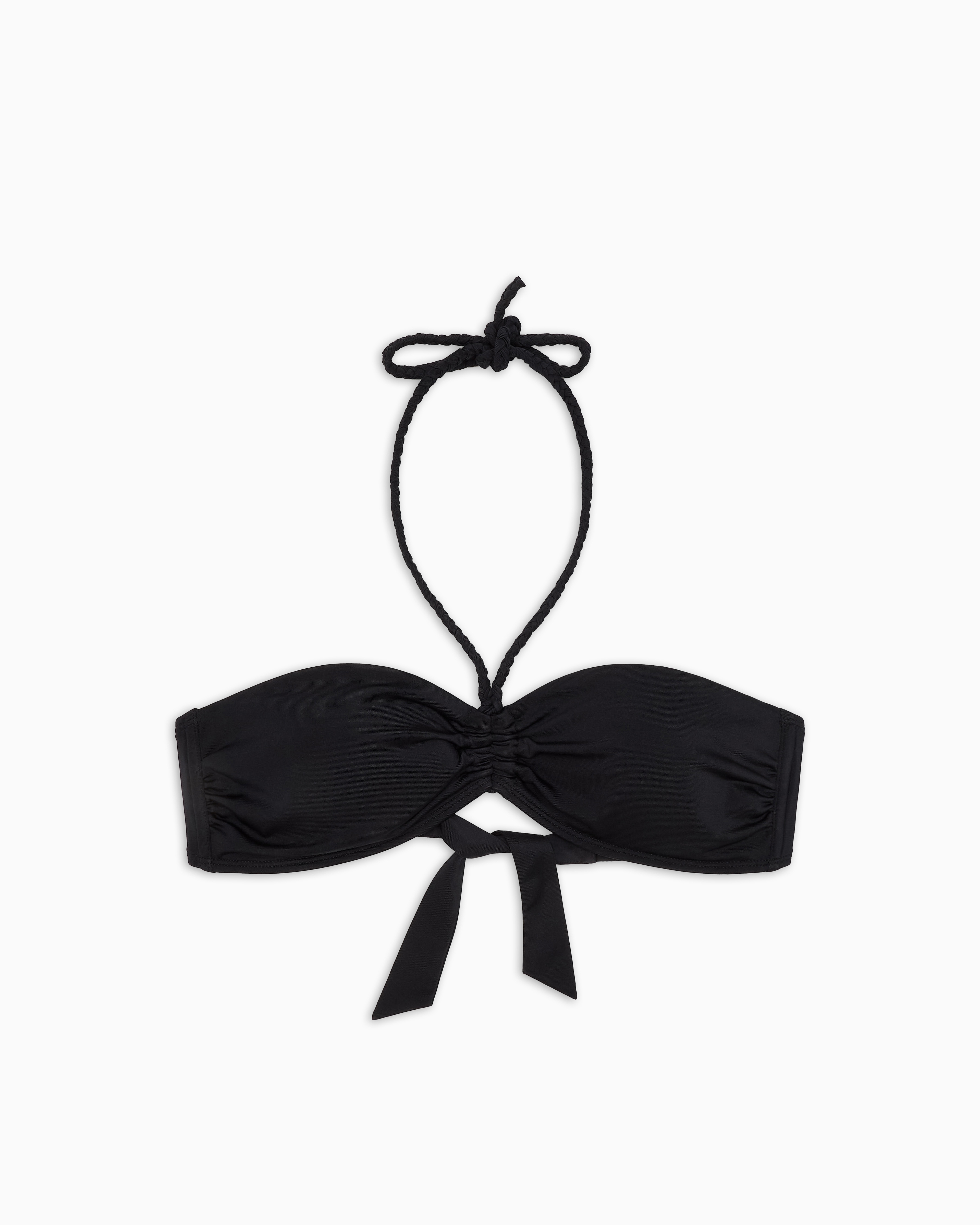 Armani Exchange Bikini Tops In Black