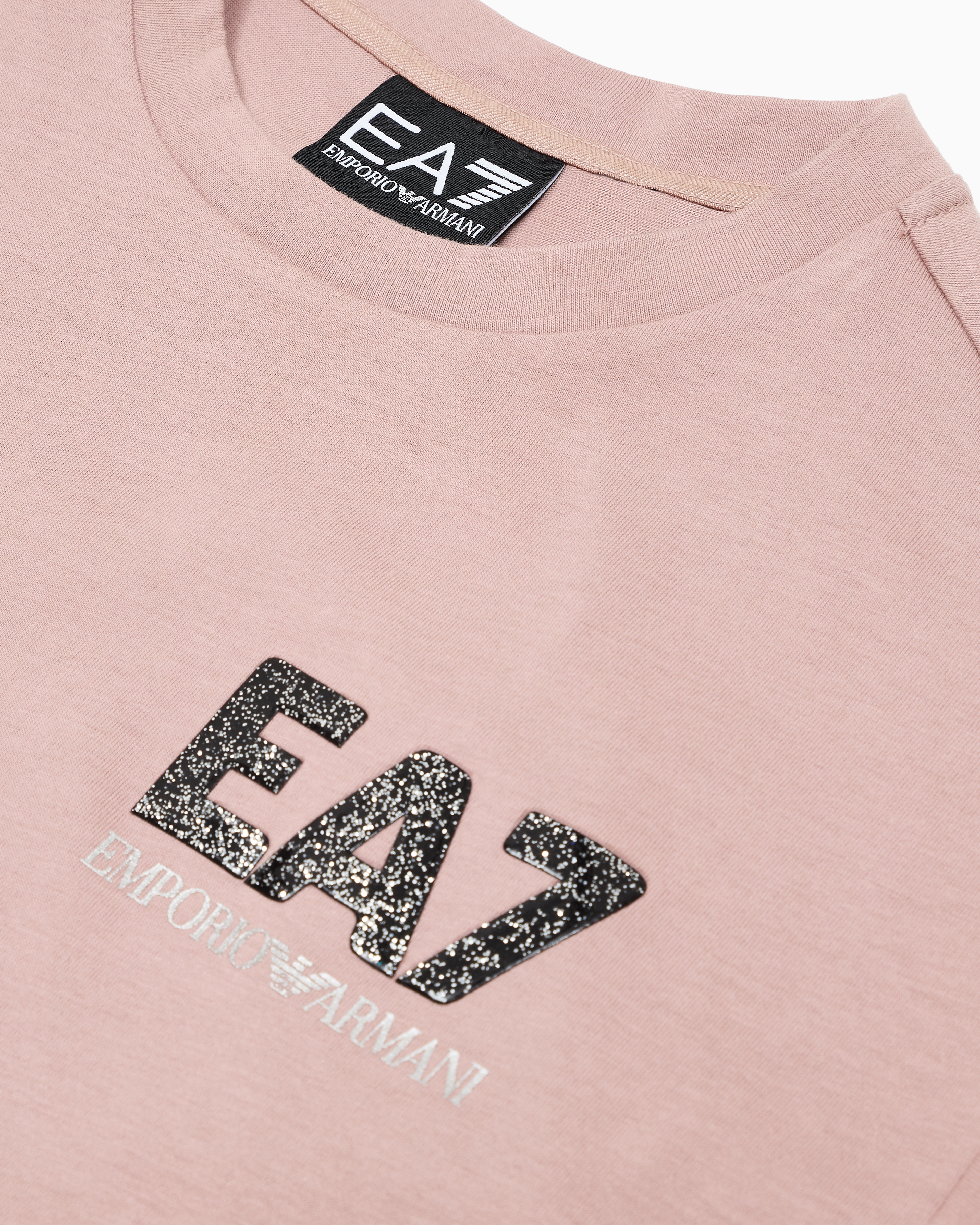 ARMANI BEACHWEAR Tシャツ EM000574-AF12349-F0065 Emporio Armani Swimwear Shirt Beachwear Lover, Logo Blanc