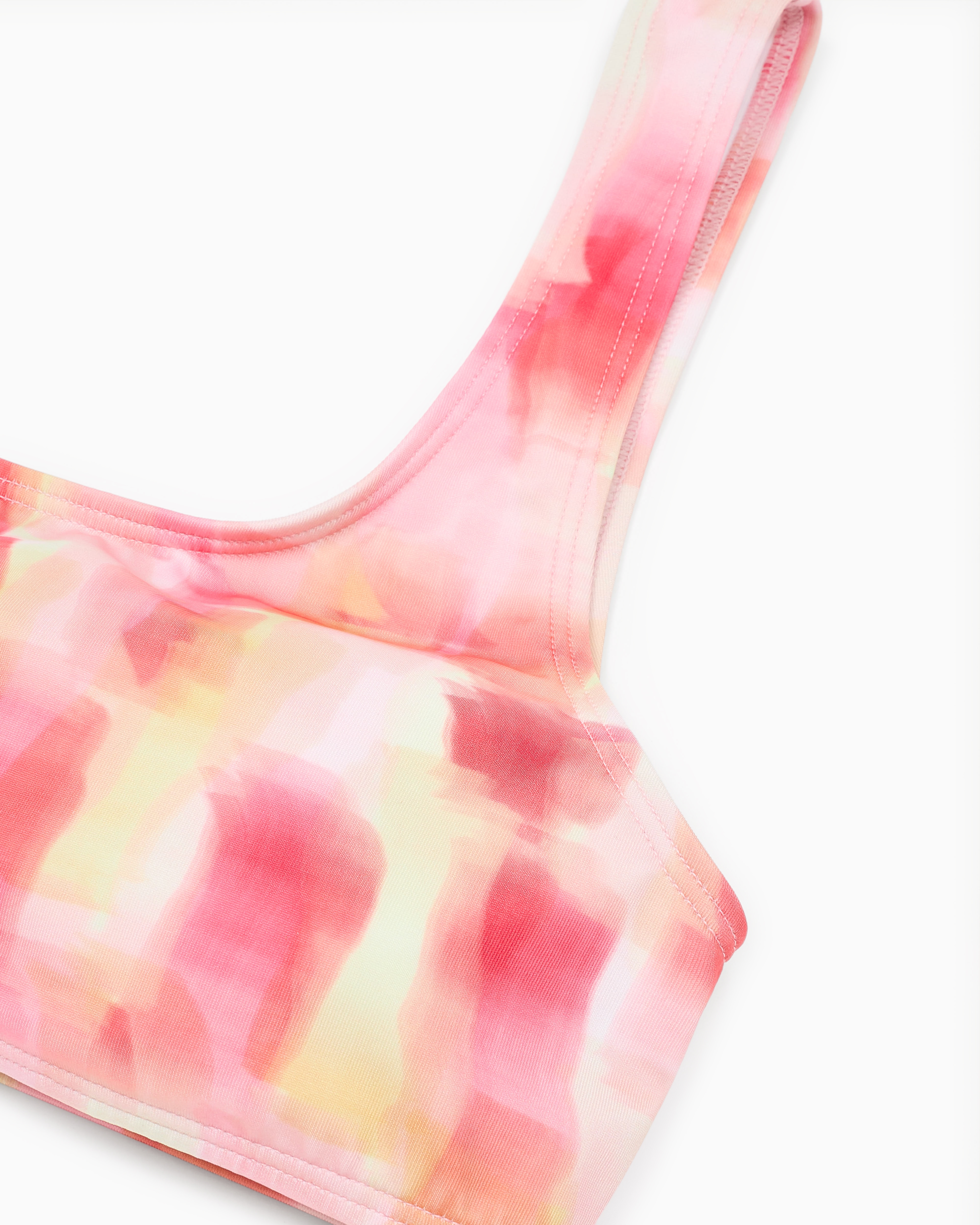 Armani Exchange Bikini Tops In Pink