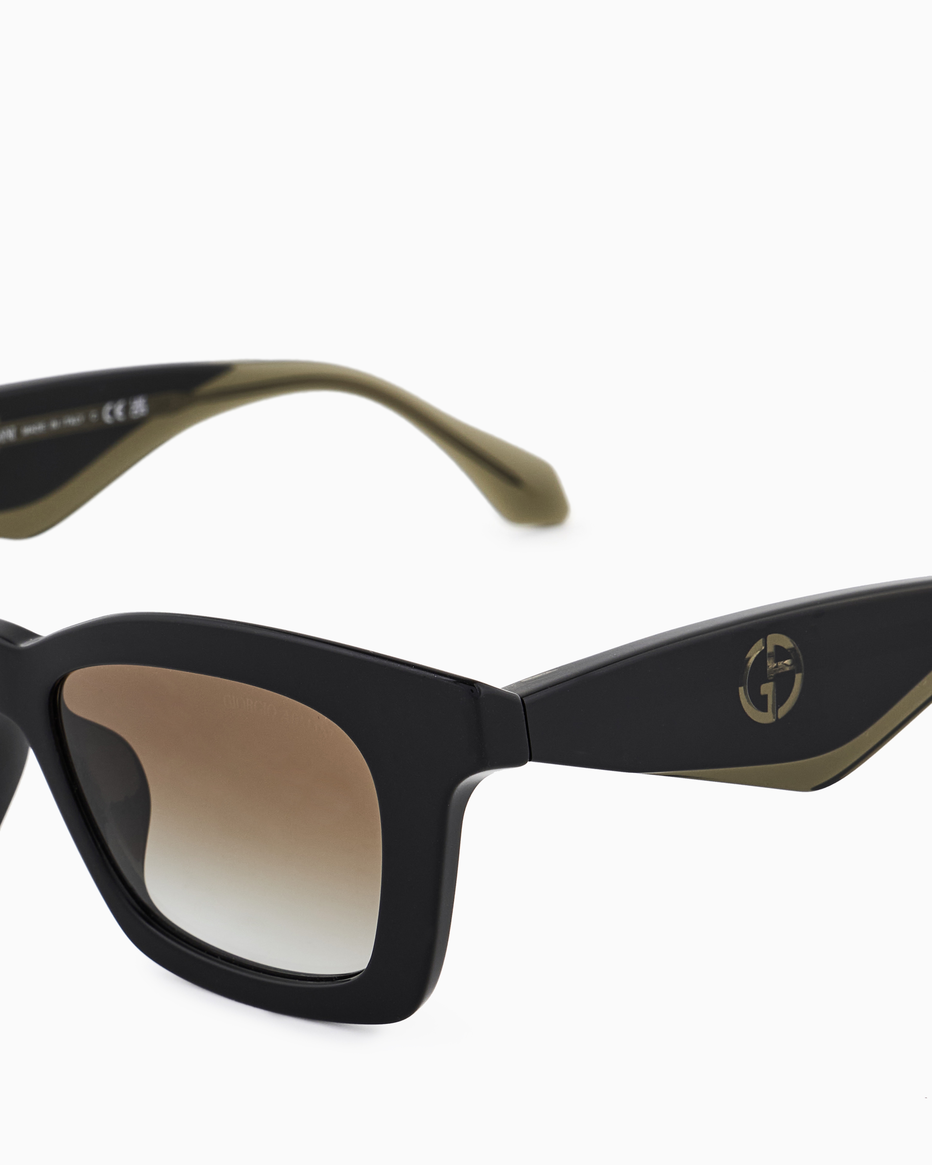 Giorgio Armani Women's Cat-eye Sunglasses In Black