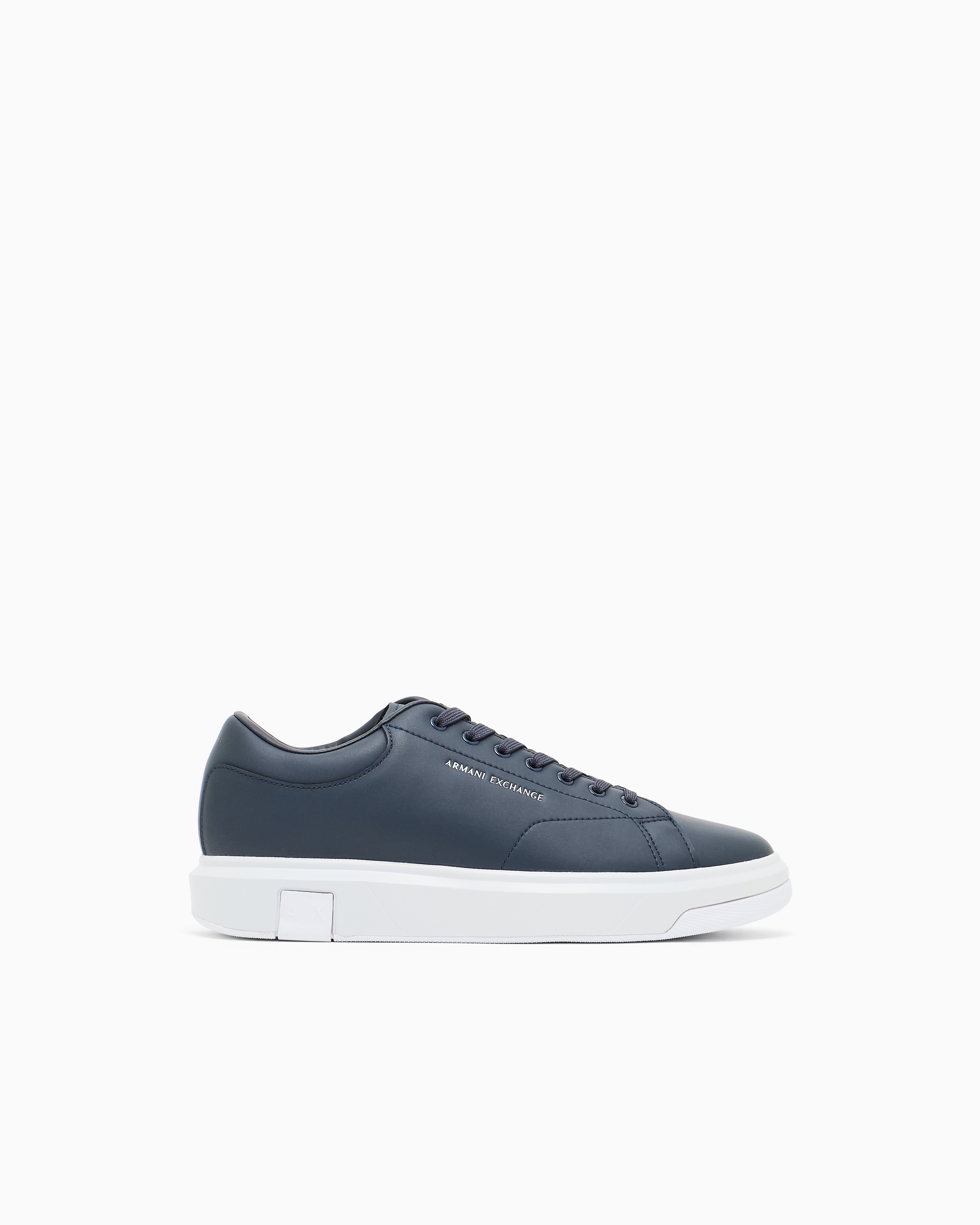 Action leather sneakers | Armani Exchange