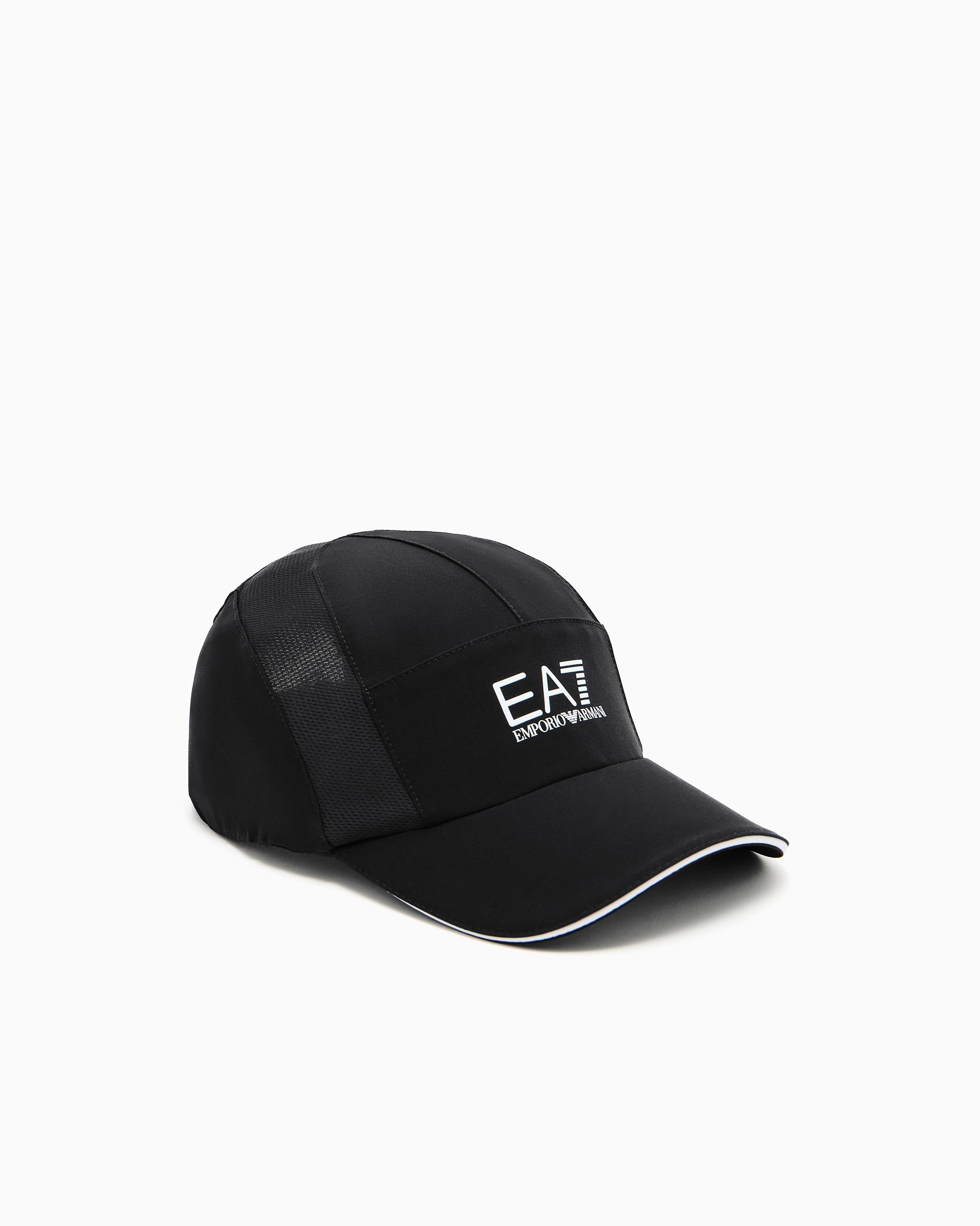 Ea7 Black Tennis Pro Baseball Cap Large