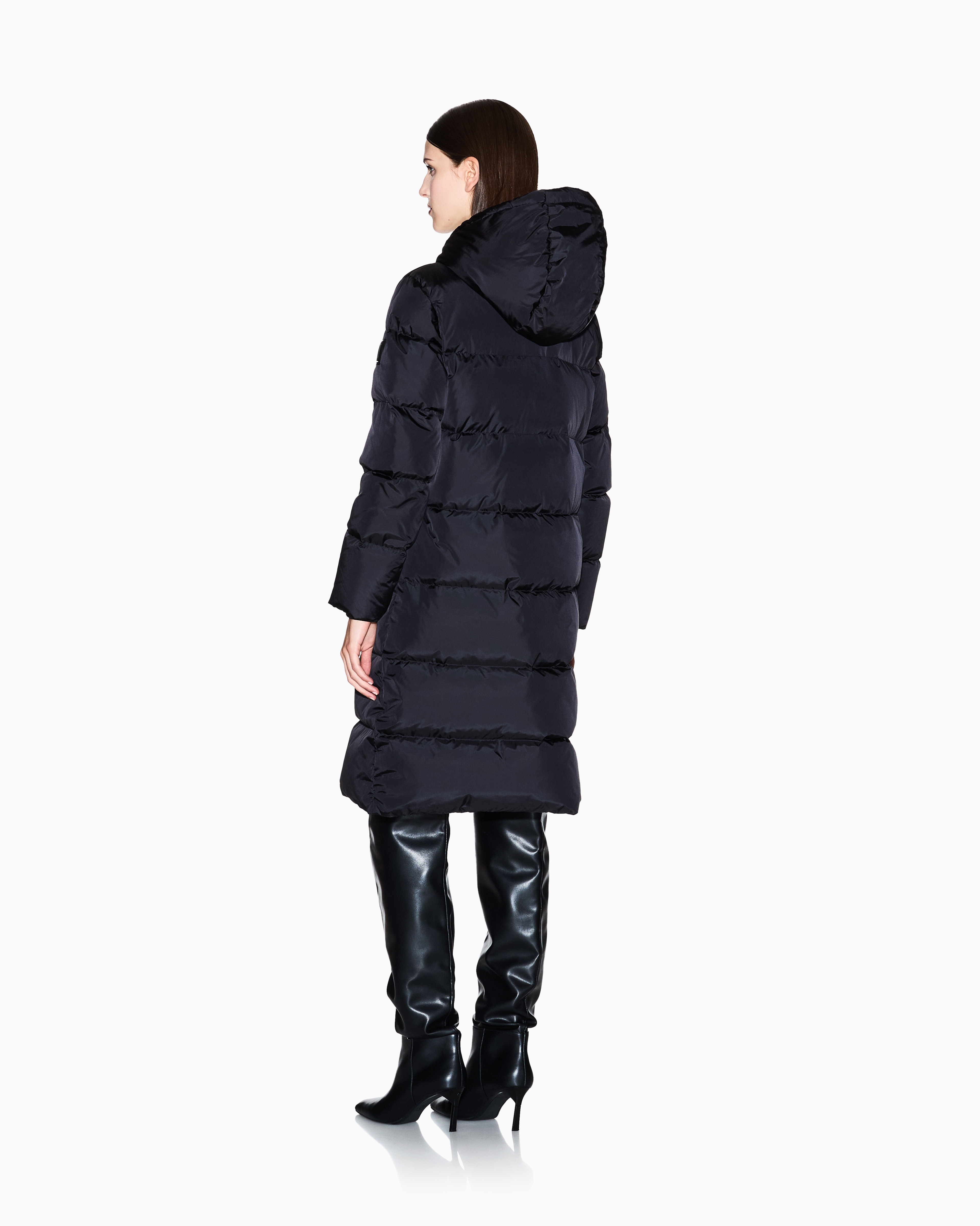 Armani Exchange Down Jackets In Black