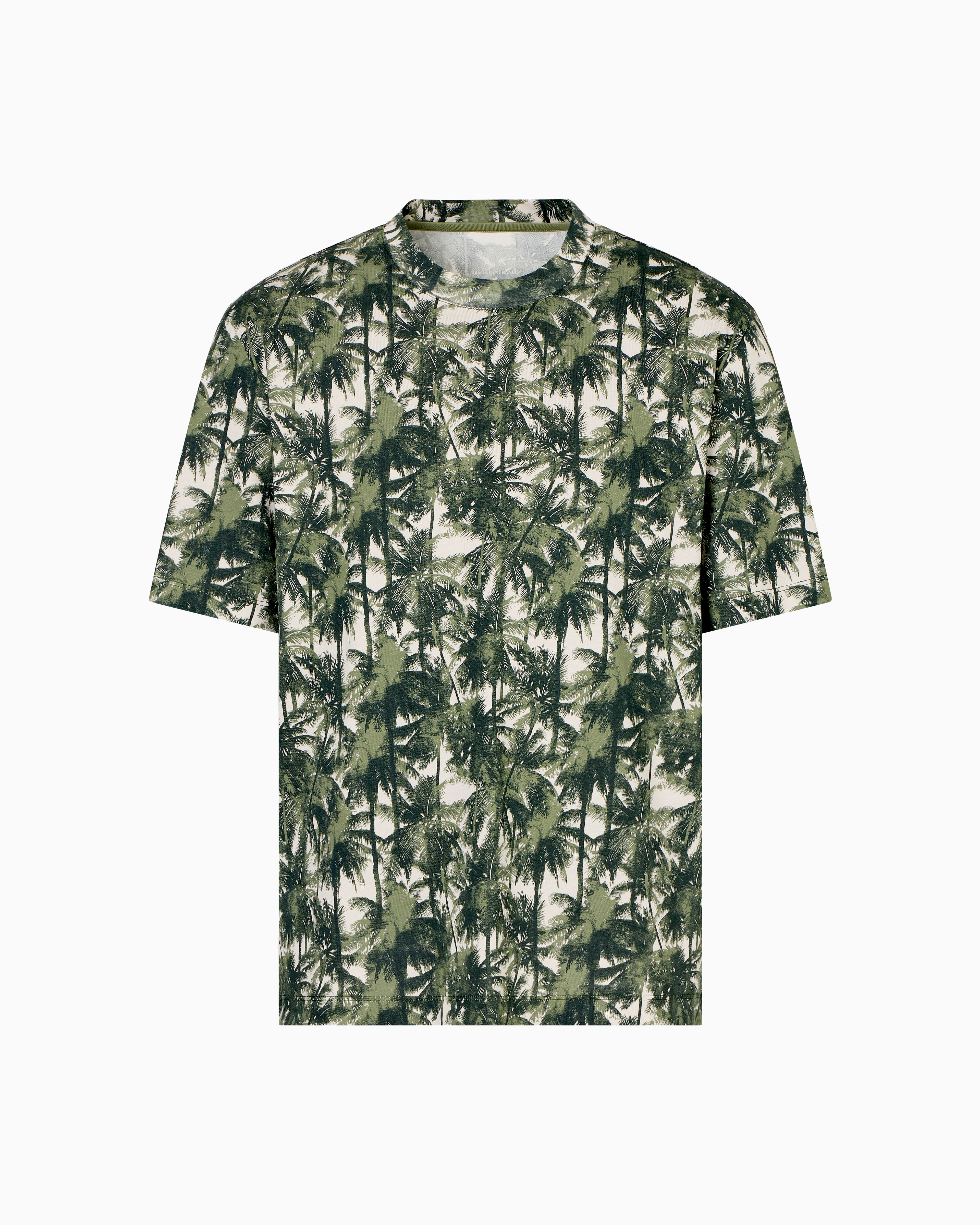 AMIRI★パームツリープリント クルーネック Tシャツ AMIRI☆パームツリープリント クルーネック Tシャツ (AMIRI/T