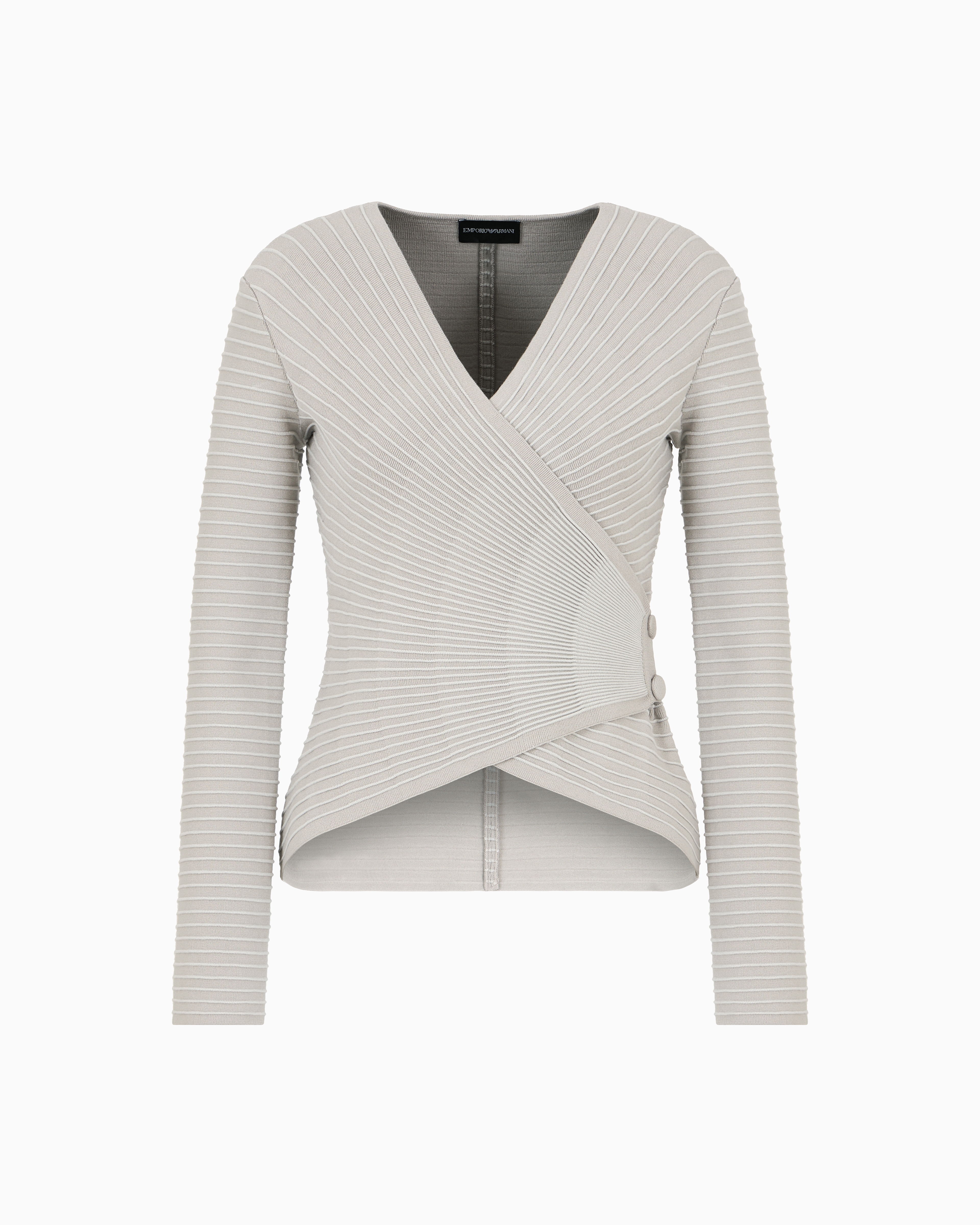 Emporio Armani Cardigans In Grey
