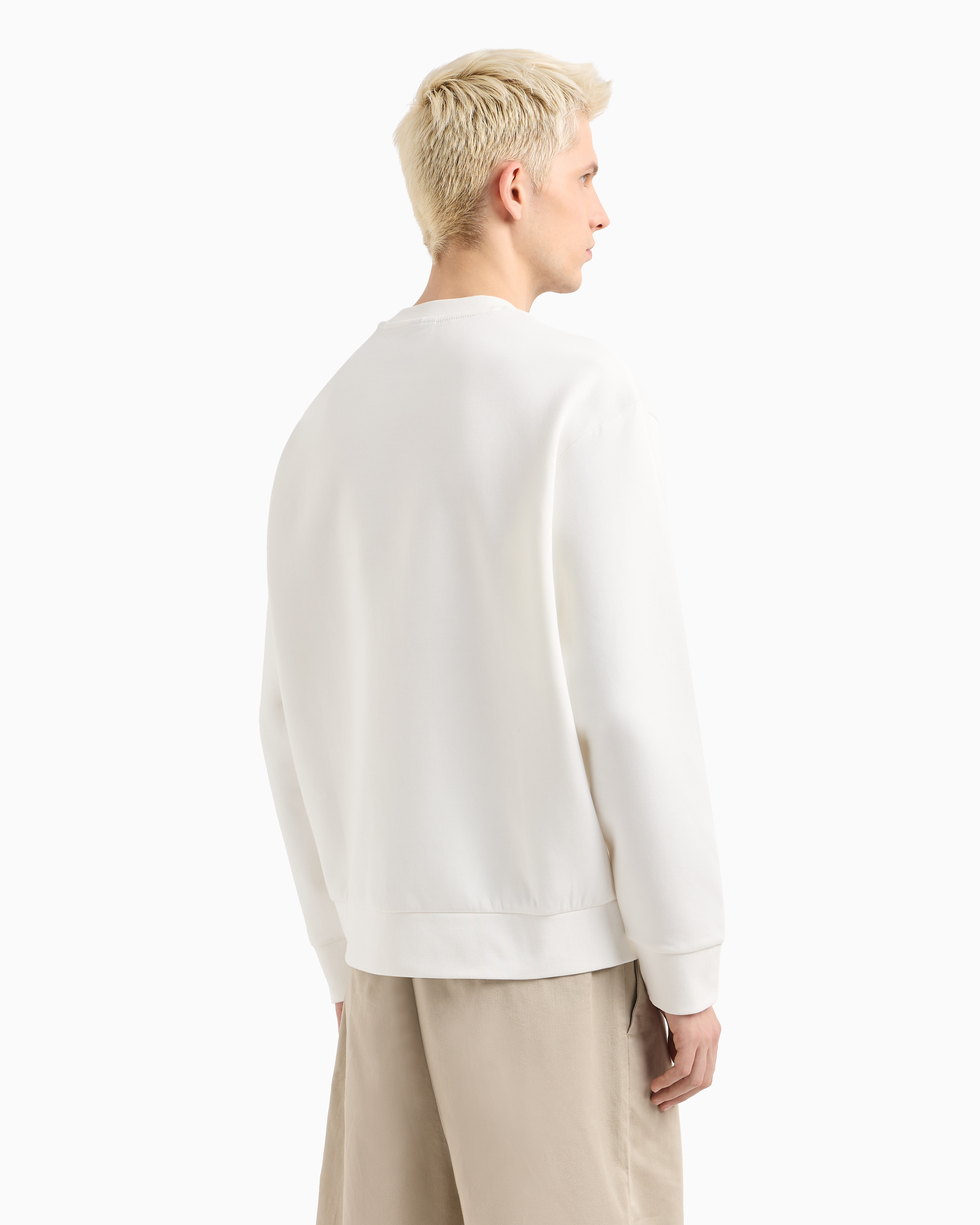 『EMPORIO ARMANI 』ロゴ パッチ ドローストリング フーディ Thumbs_PAO---emporio+armani---