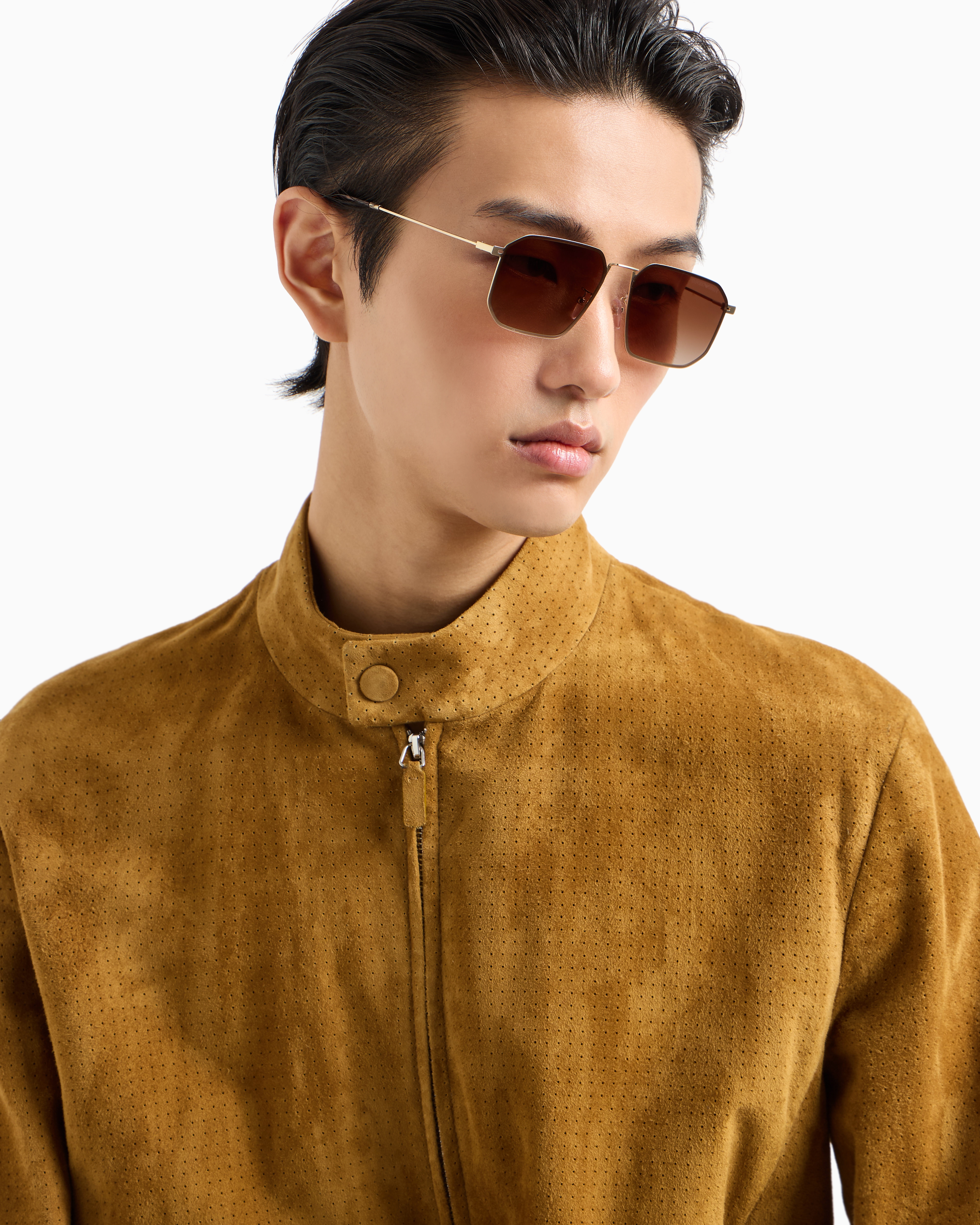 Emporio Armani Sunglasses In Gold