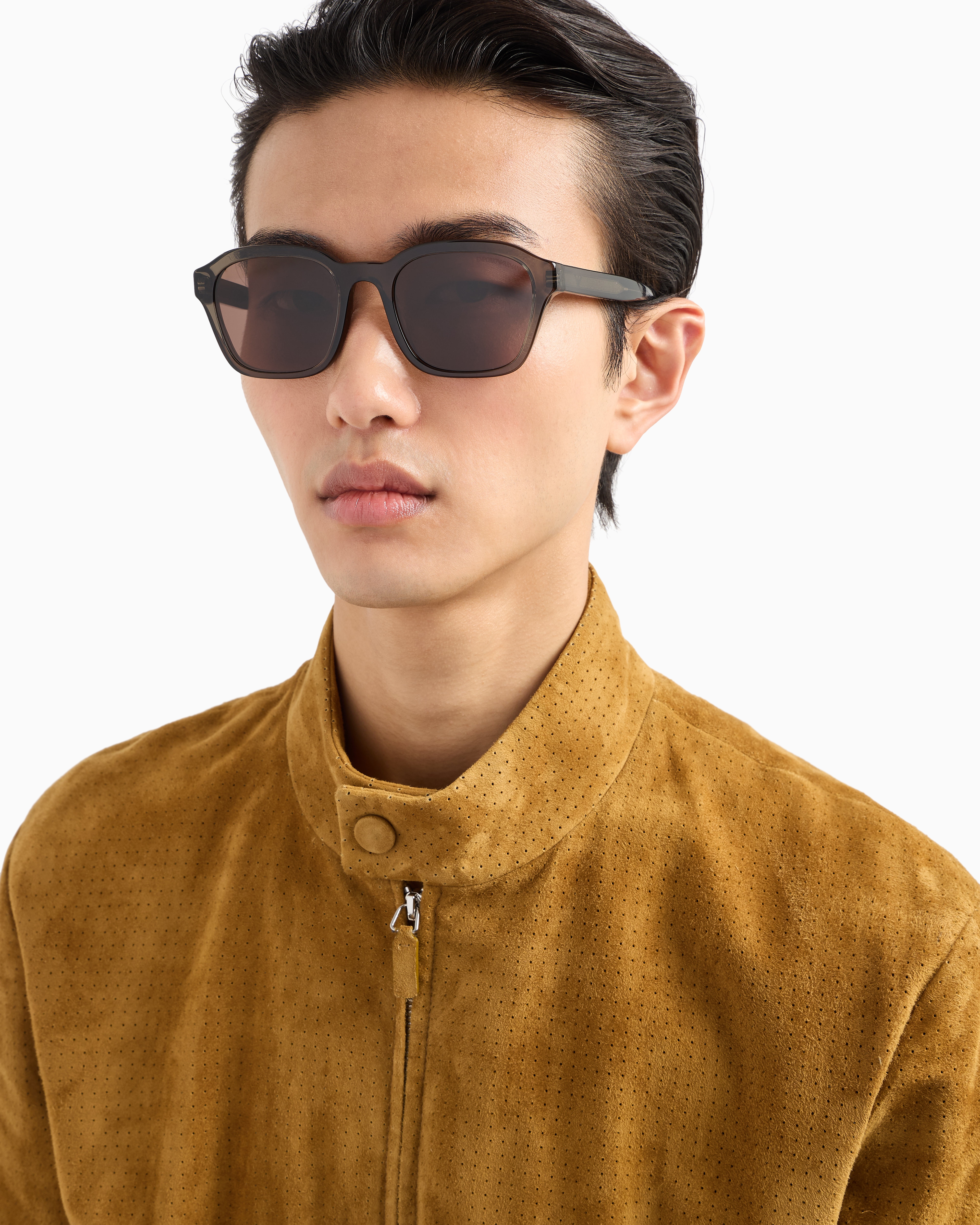 Emporio Armani Sunglasses In Grey