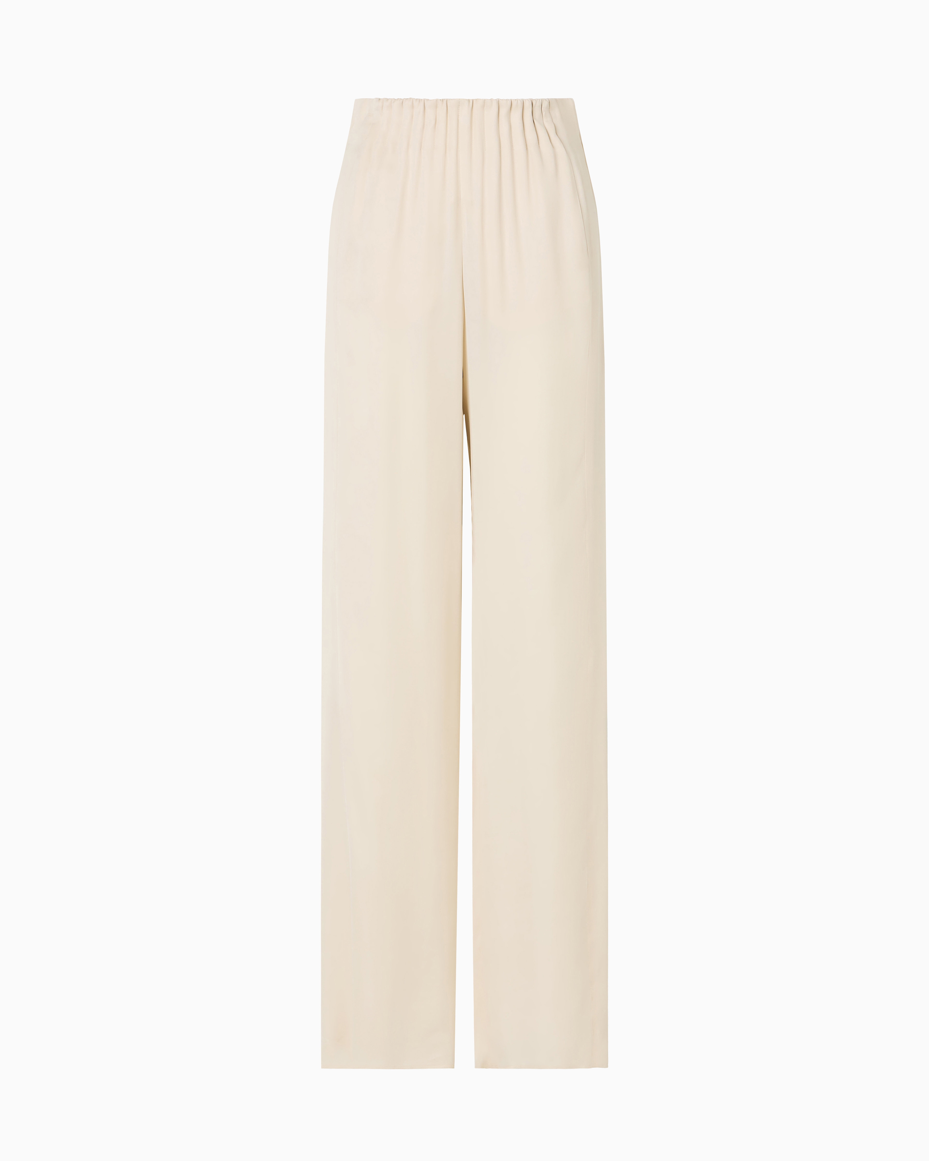 パンツ EMPORIO ARMANI Woman Pants Grey H4NP37E2109 630 Emporio Armani | High Waisted Wide Leg Trousers | Women