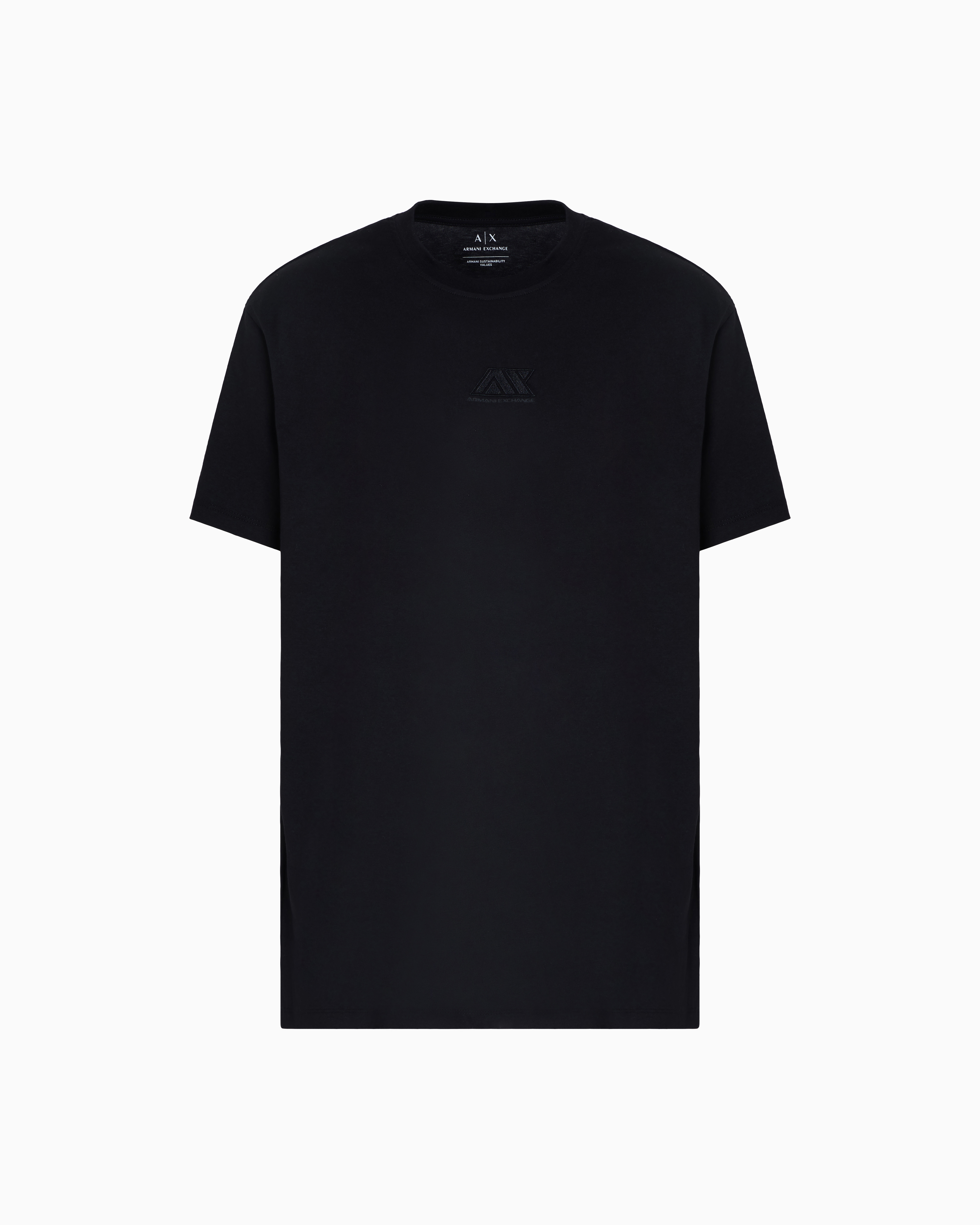Armani Exchange Asv Regular Fit T-shirt In Black