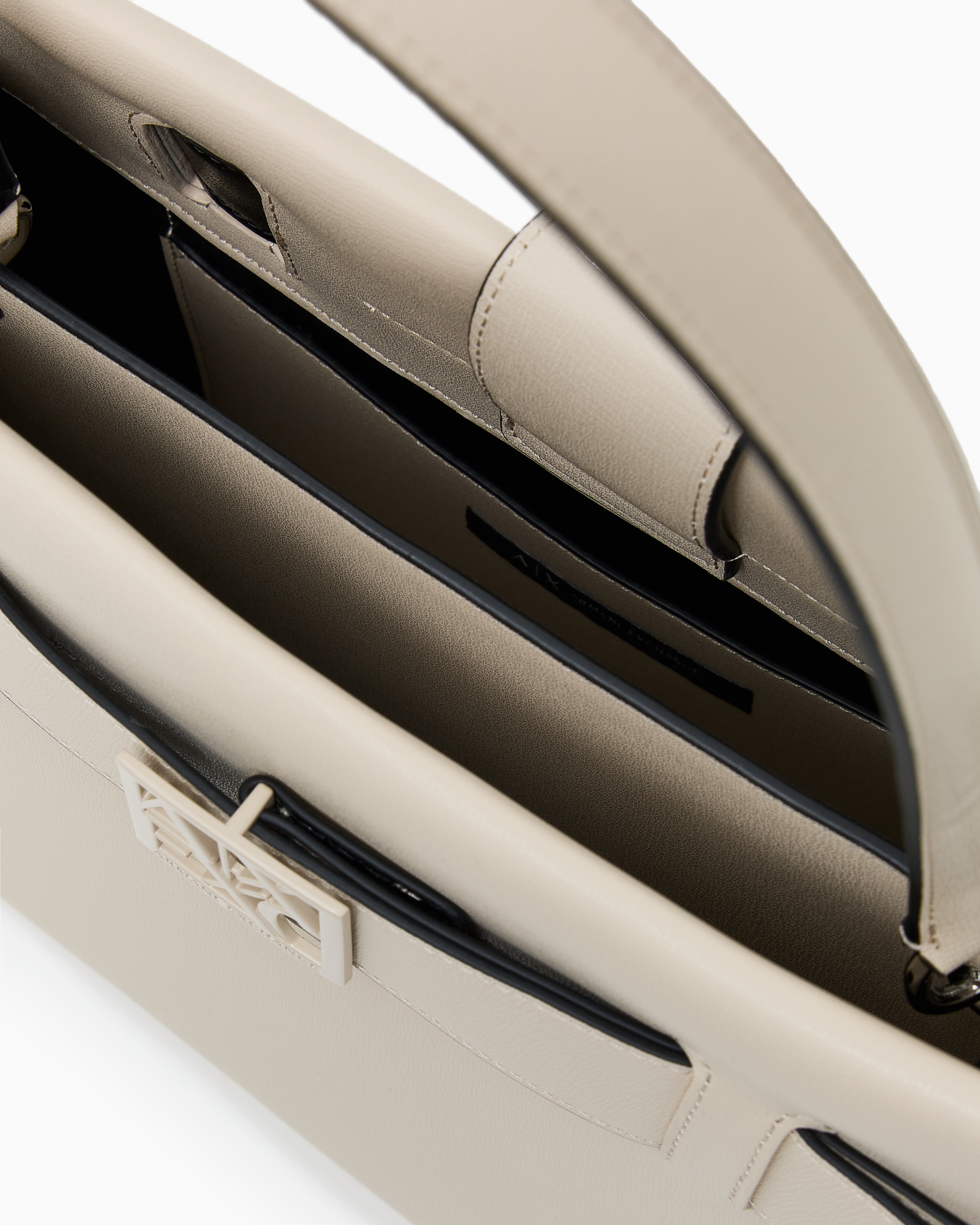 Armani Exchange Top Handles In Beige