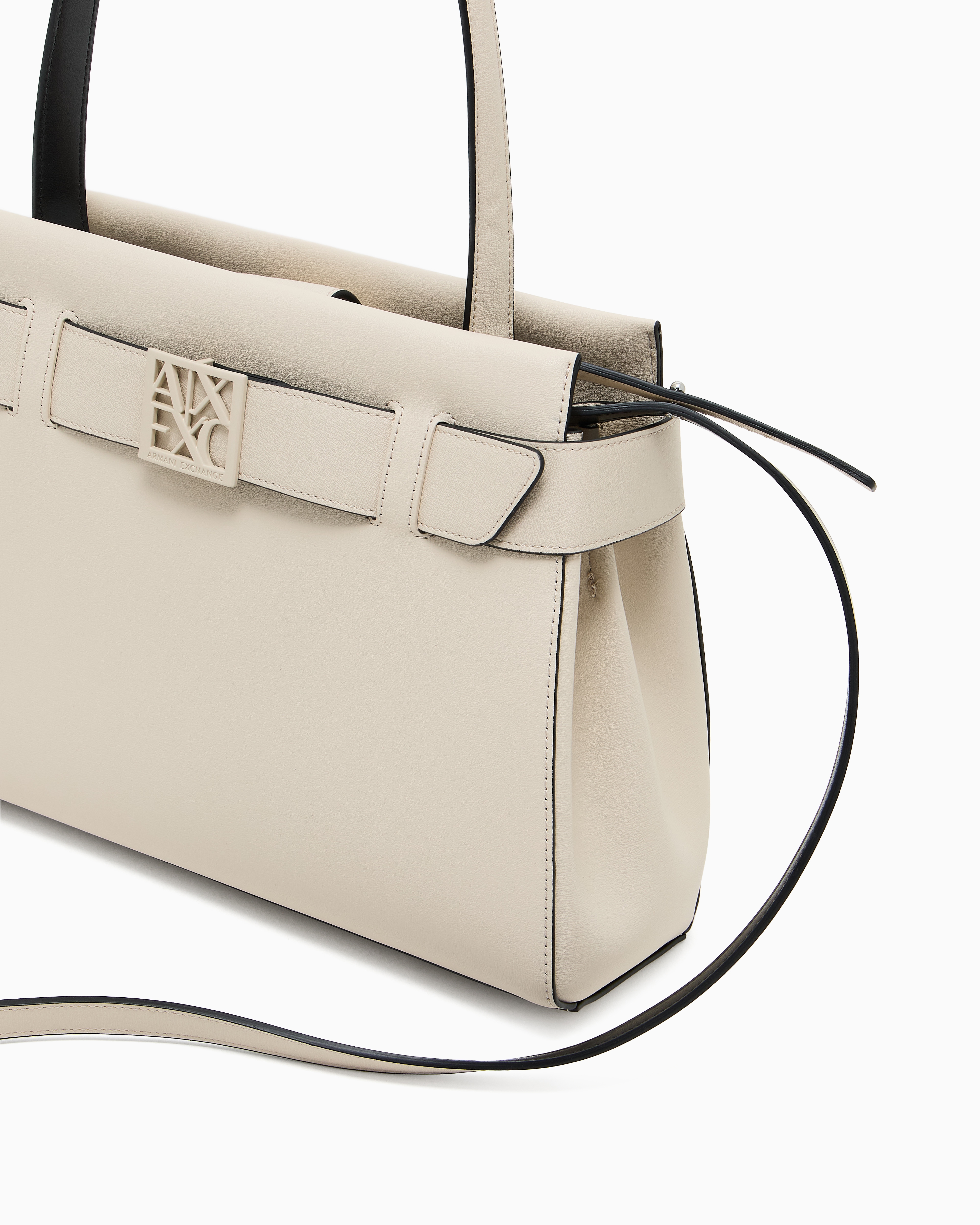 Armani Exchange Top Handles In Beige