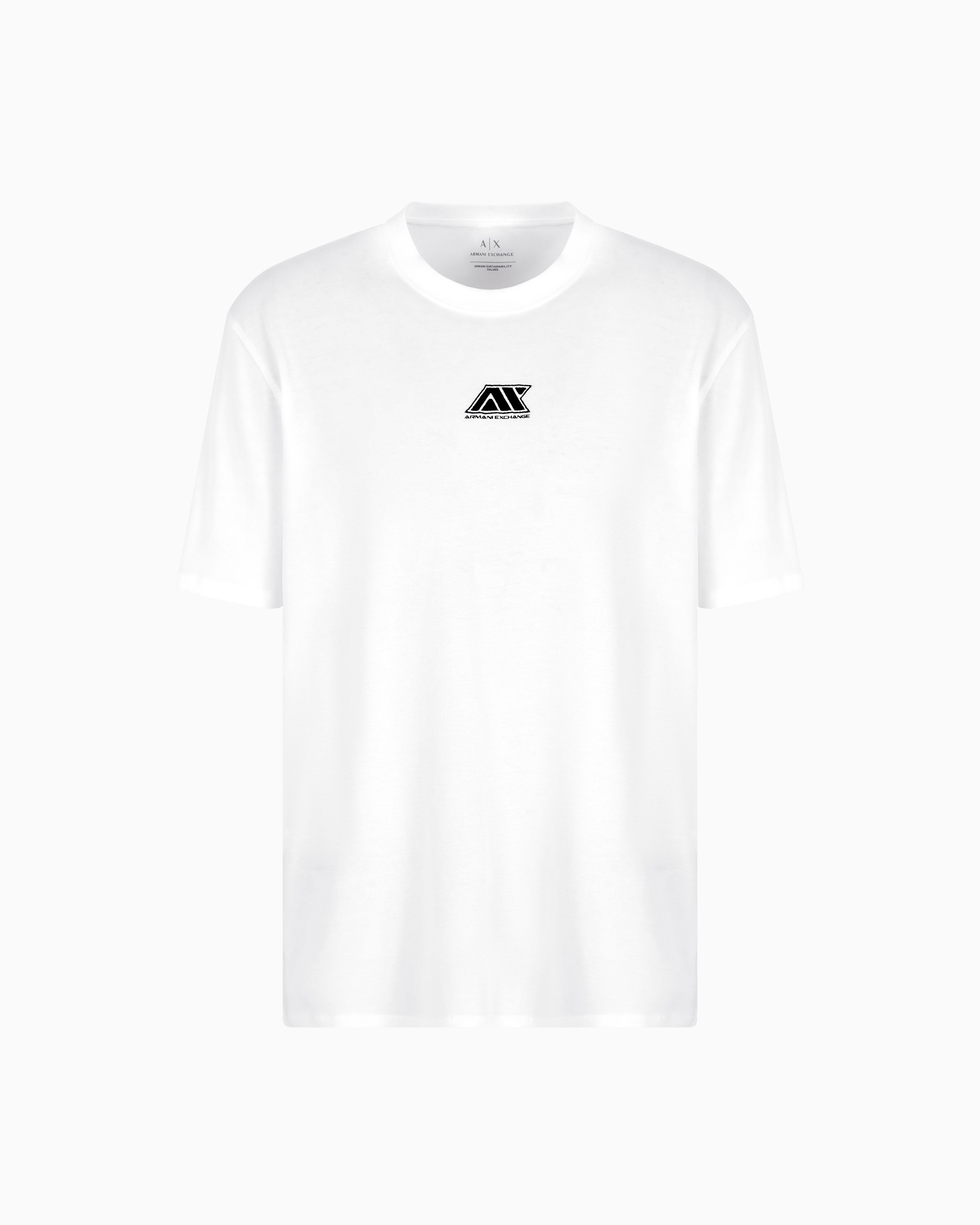 Armani Exchange Asv Regular Fit T-shirt In White