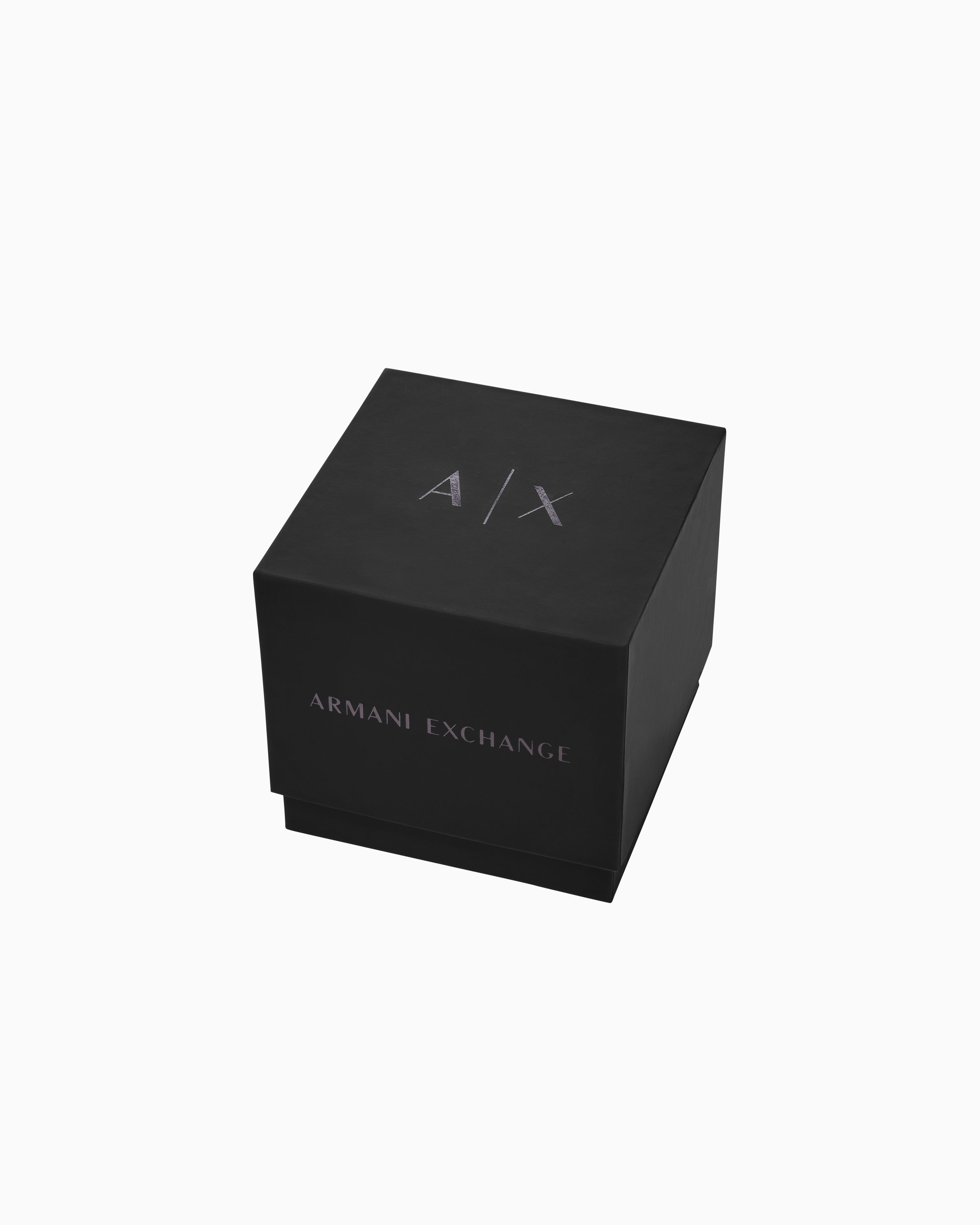Armani Exchange Chronograph Green Silicone Watch In Multicolored