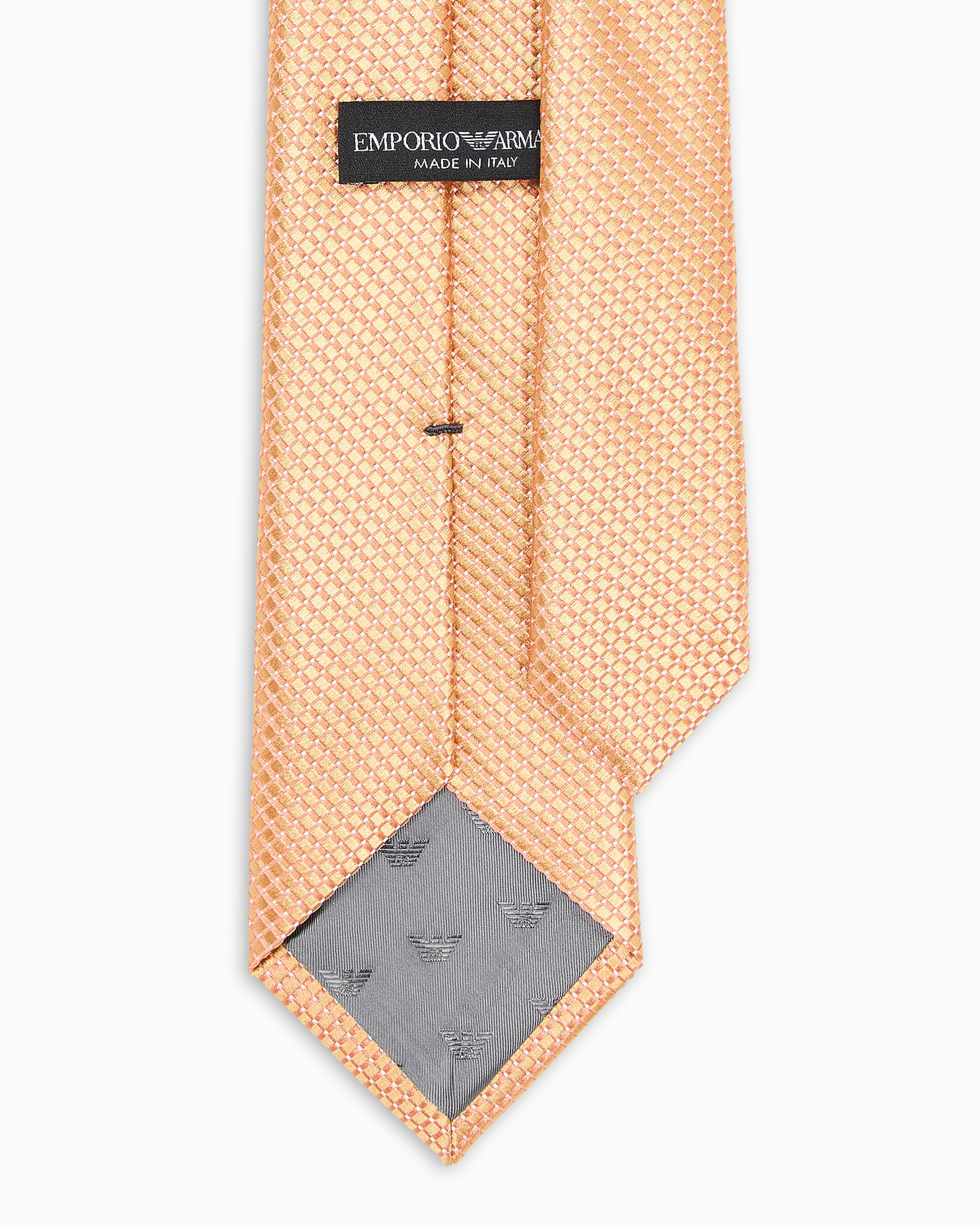 【ののちゃん ୨୧ *。様】エンポリオアルマーニ ネクタイ ネクタイ シルク混紡 ジャカードオプアート | Emporio Armani