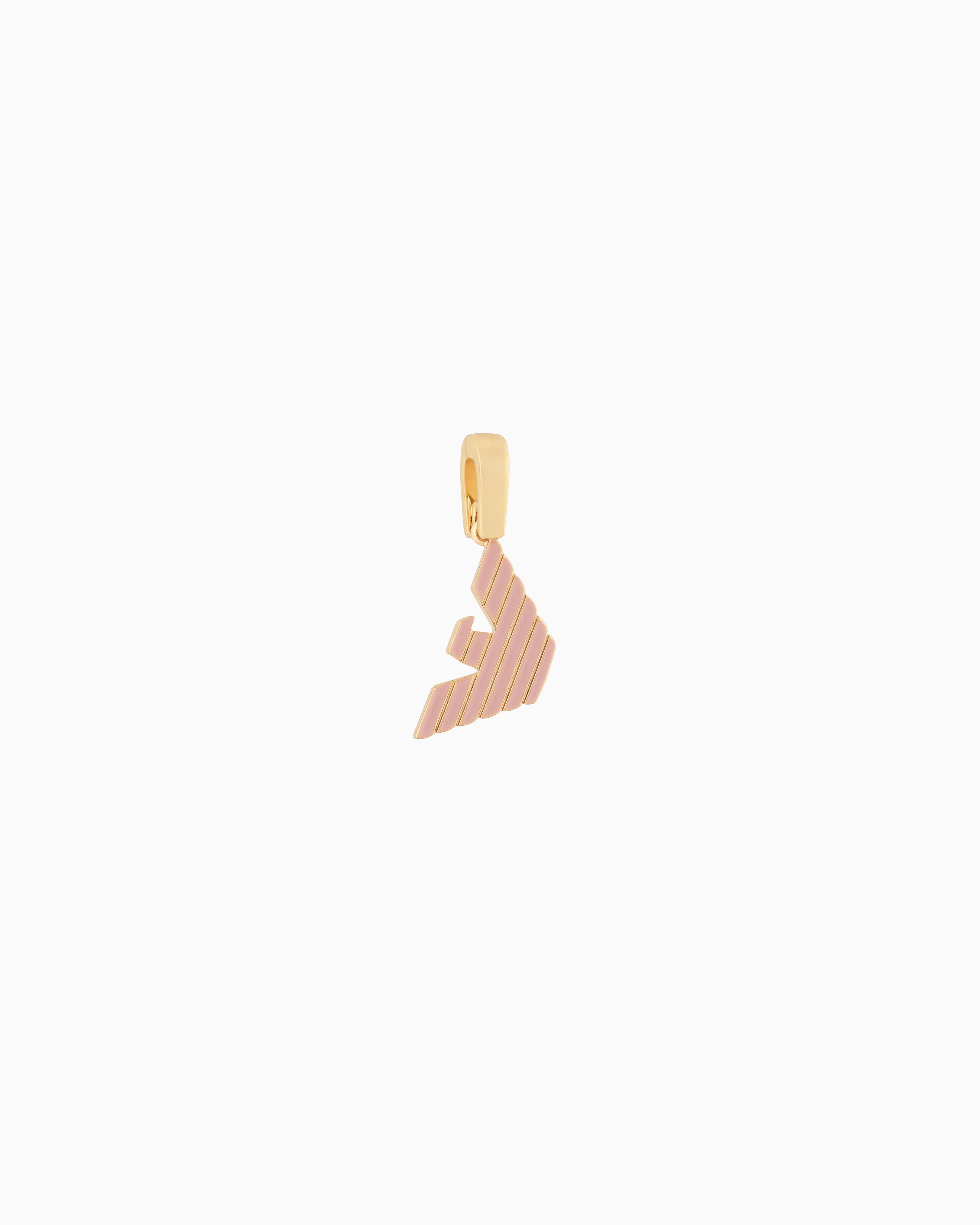 Emporio Armani - Emporio Armani Gold-Tone Brass Charm, Woman, Multicoloured, Size: TU