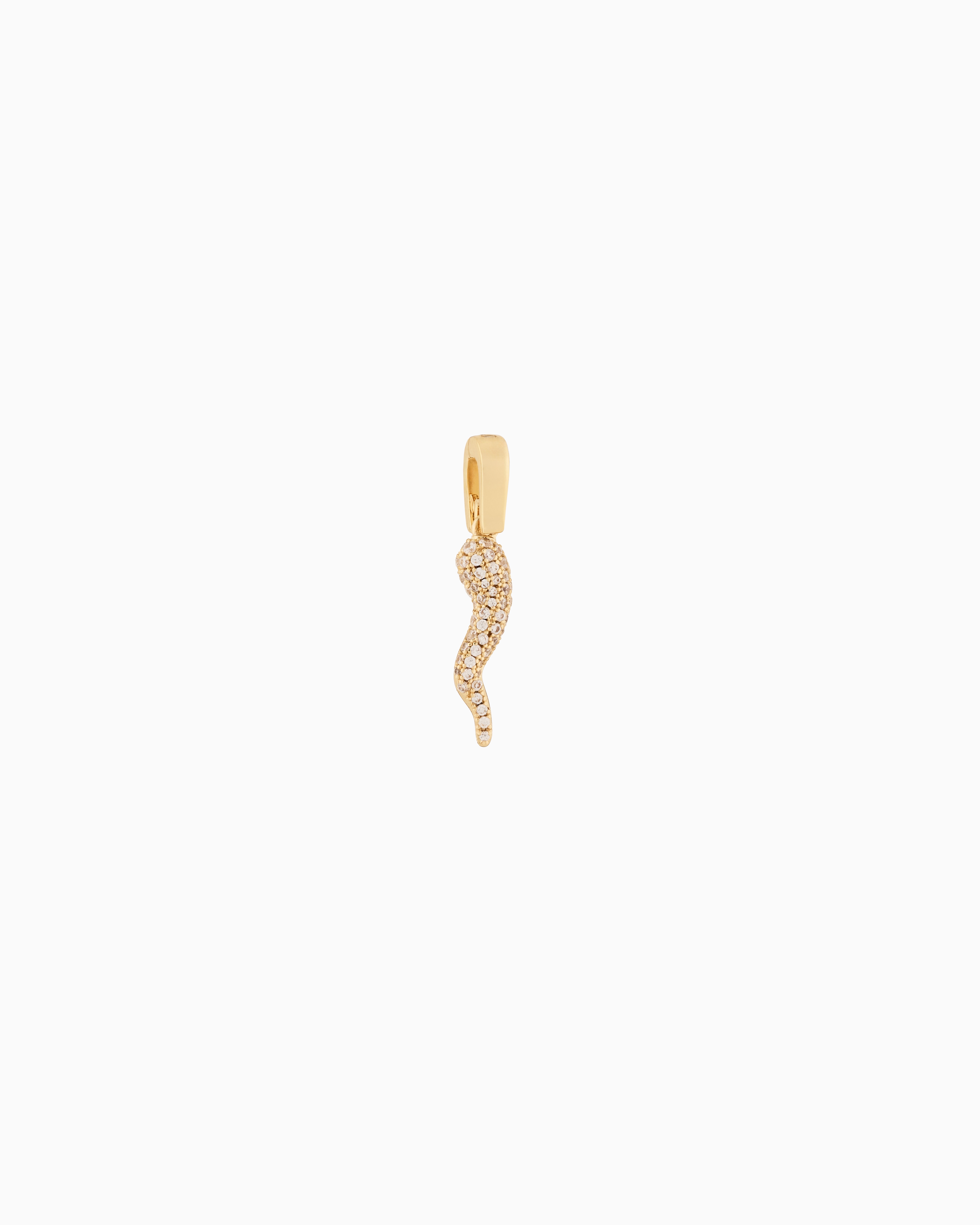Emporio Armani Gold-tone Charm In Multicoloured