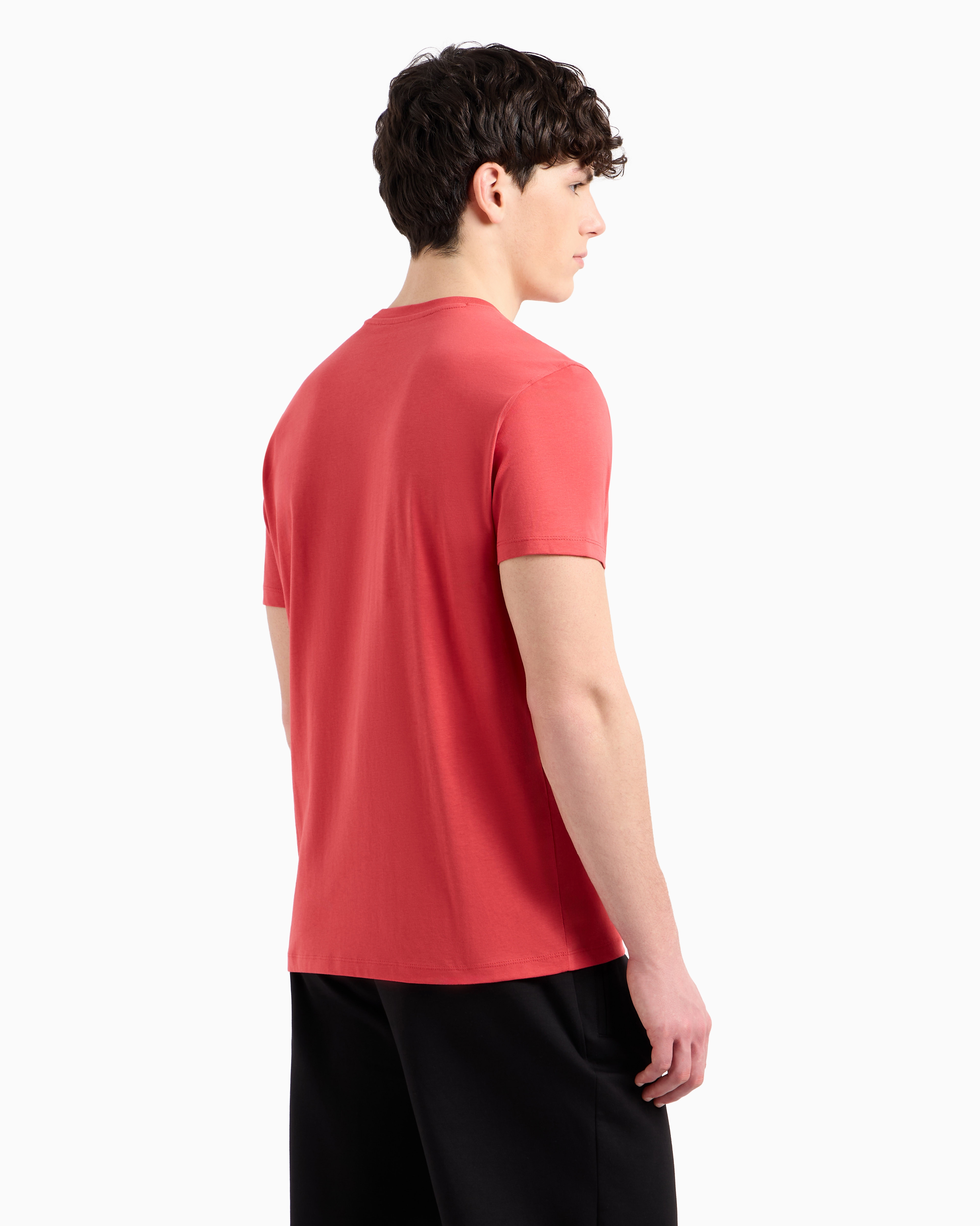 Armani Exchange - ASV Regular Fit T-Shirt, Man, Red, Size: