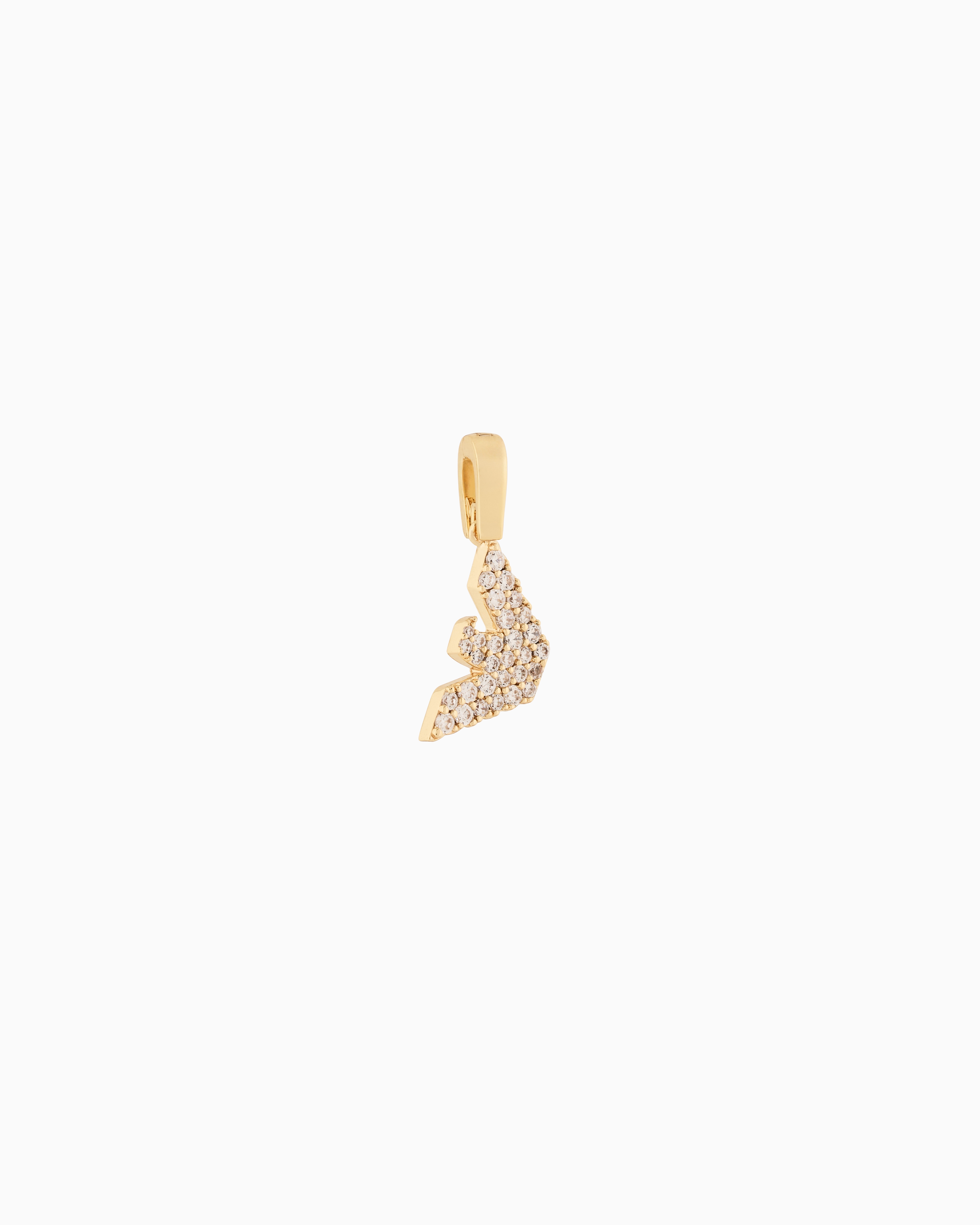 Emporio Armani Gold-tone Charm In Multicoloured