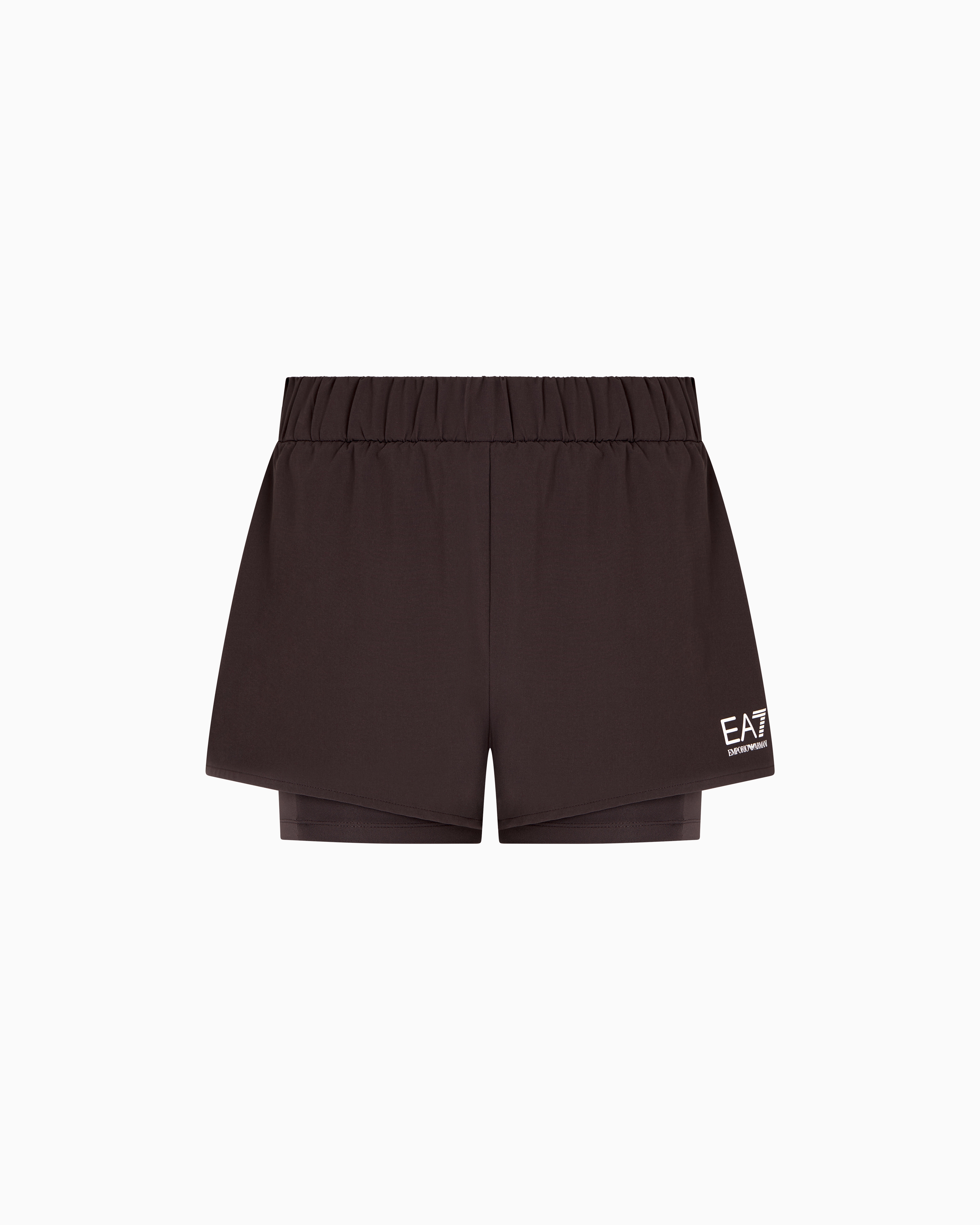 Ea7 Dynamic Athlete Shorts In Ventus7 Technical Fabric In Grey