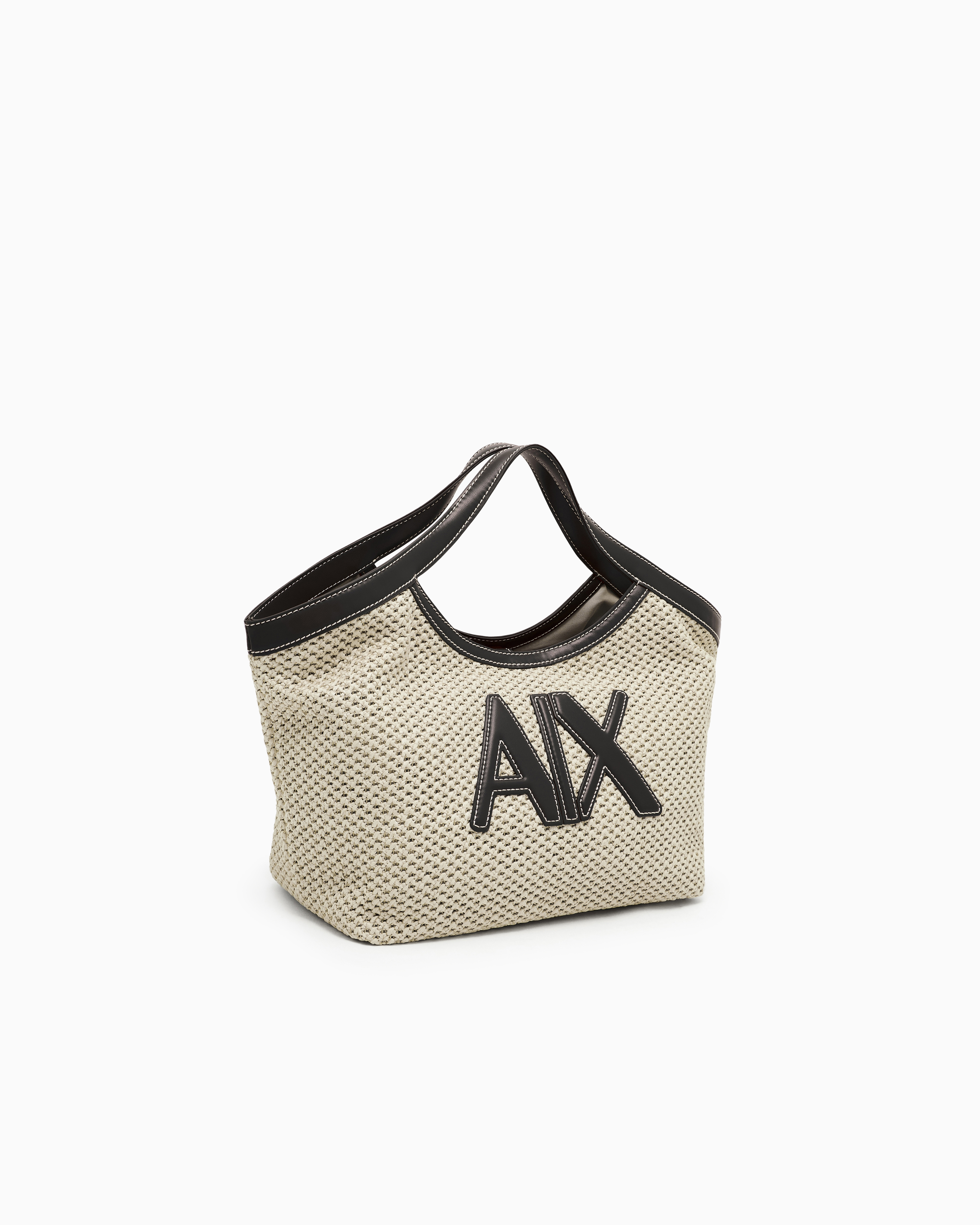 Armani Exchange Shoppers In Beige
